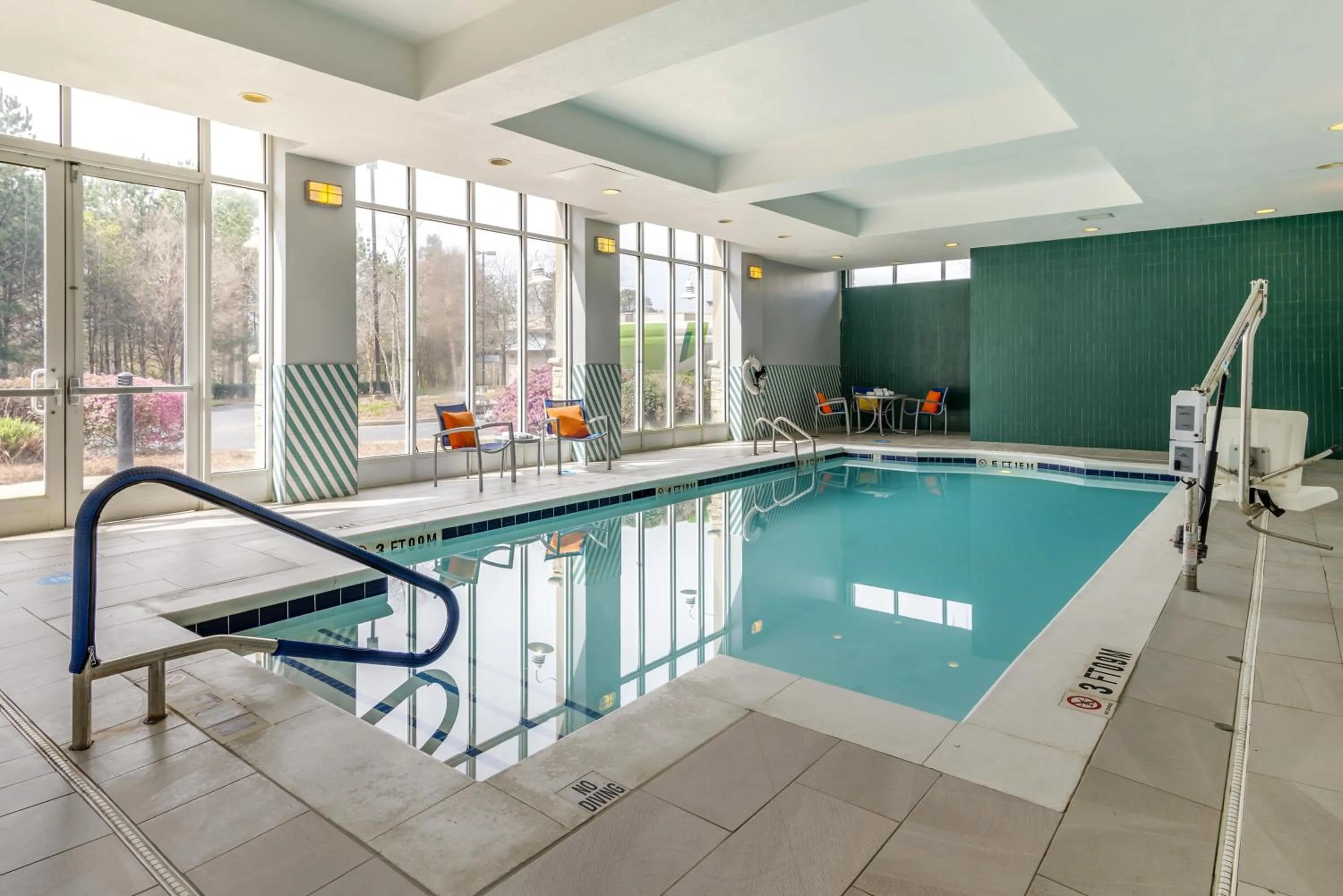 Swimming pool in Holiday Inn Atlanta-Gas South Arena Area by IHG