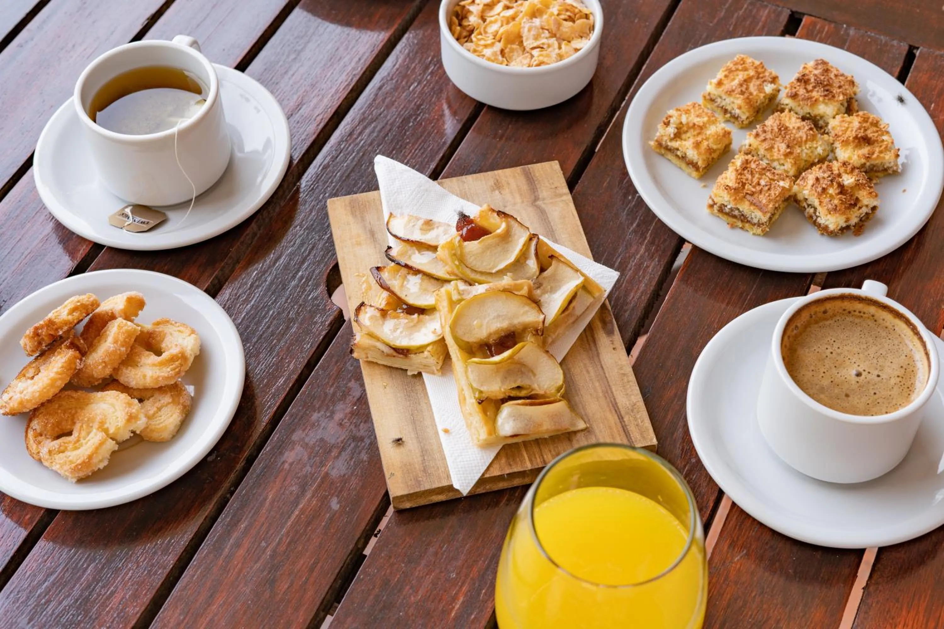 Breakfast in Howard Johnson Chascomus