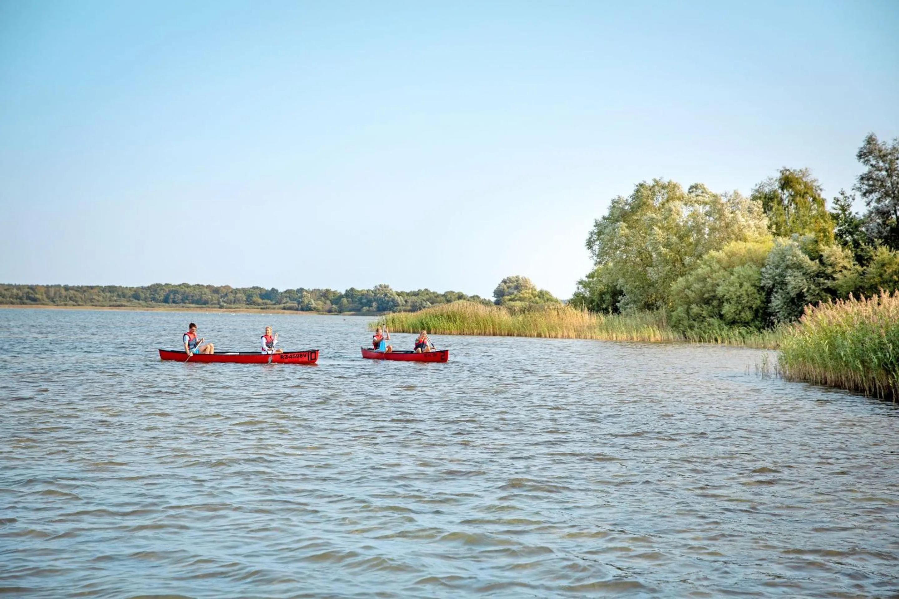 Natural landscape in ROBINSON Fleesensee