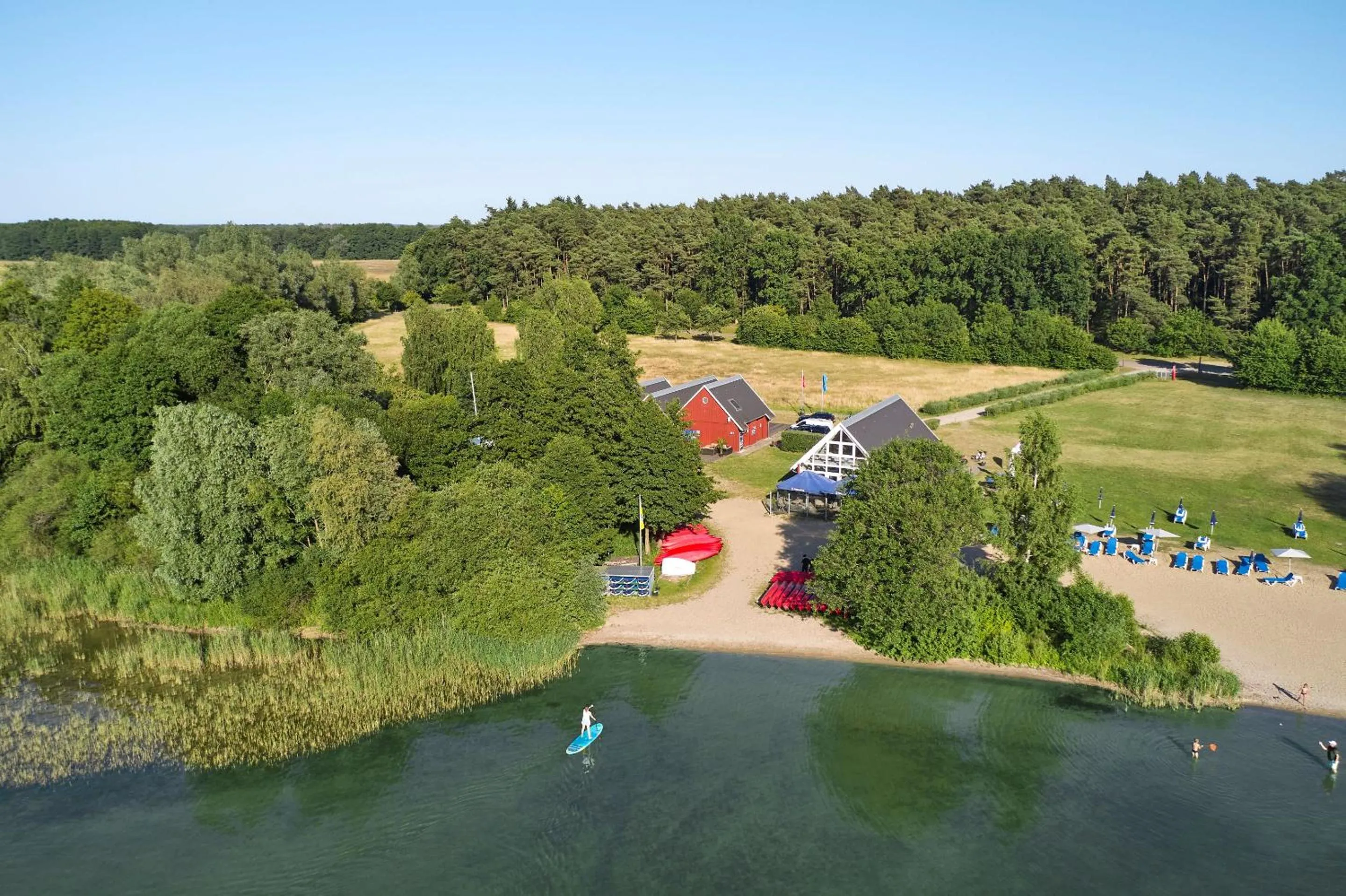 Beach in ROBINSON Fleesensee