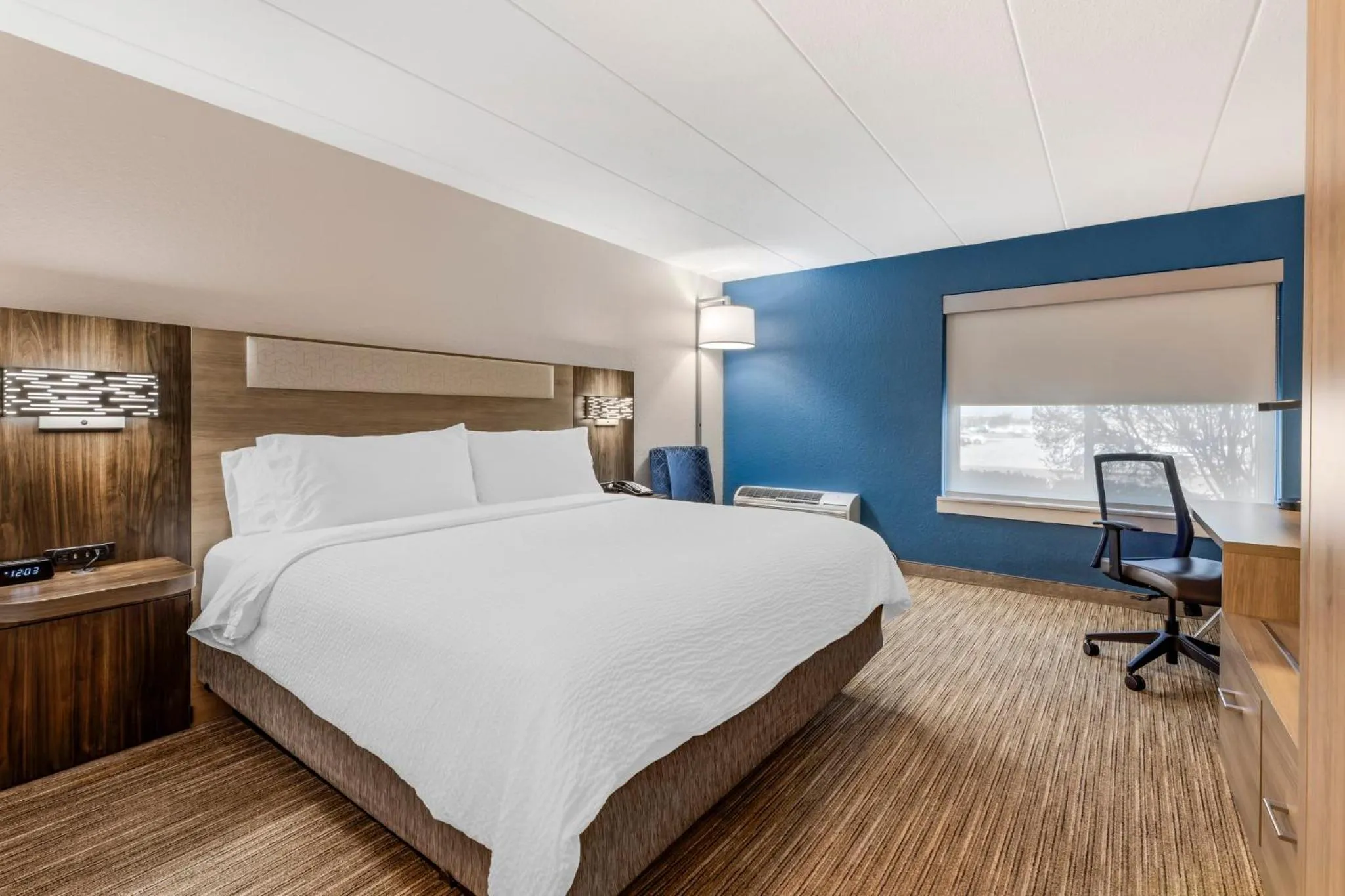 Photo of the whole room, Bed in Holiday Inn Express Chicago-Downers Grove by IHG