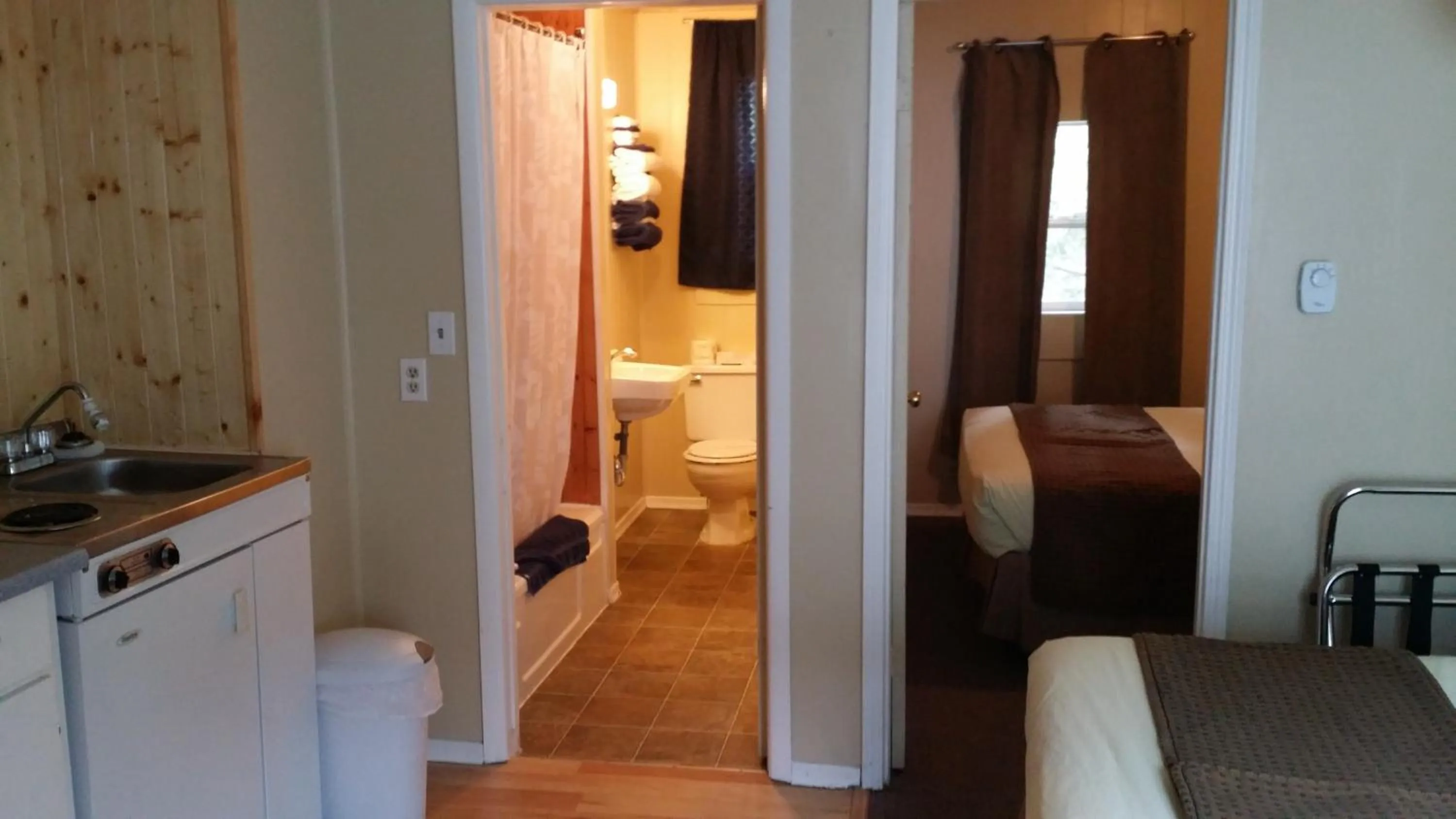 Bed in AppleTree Inn