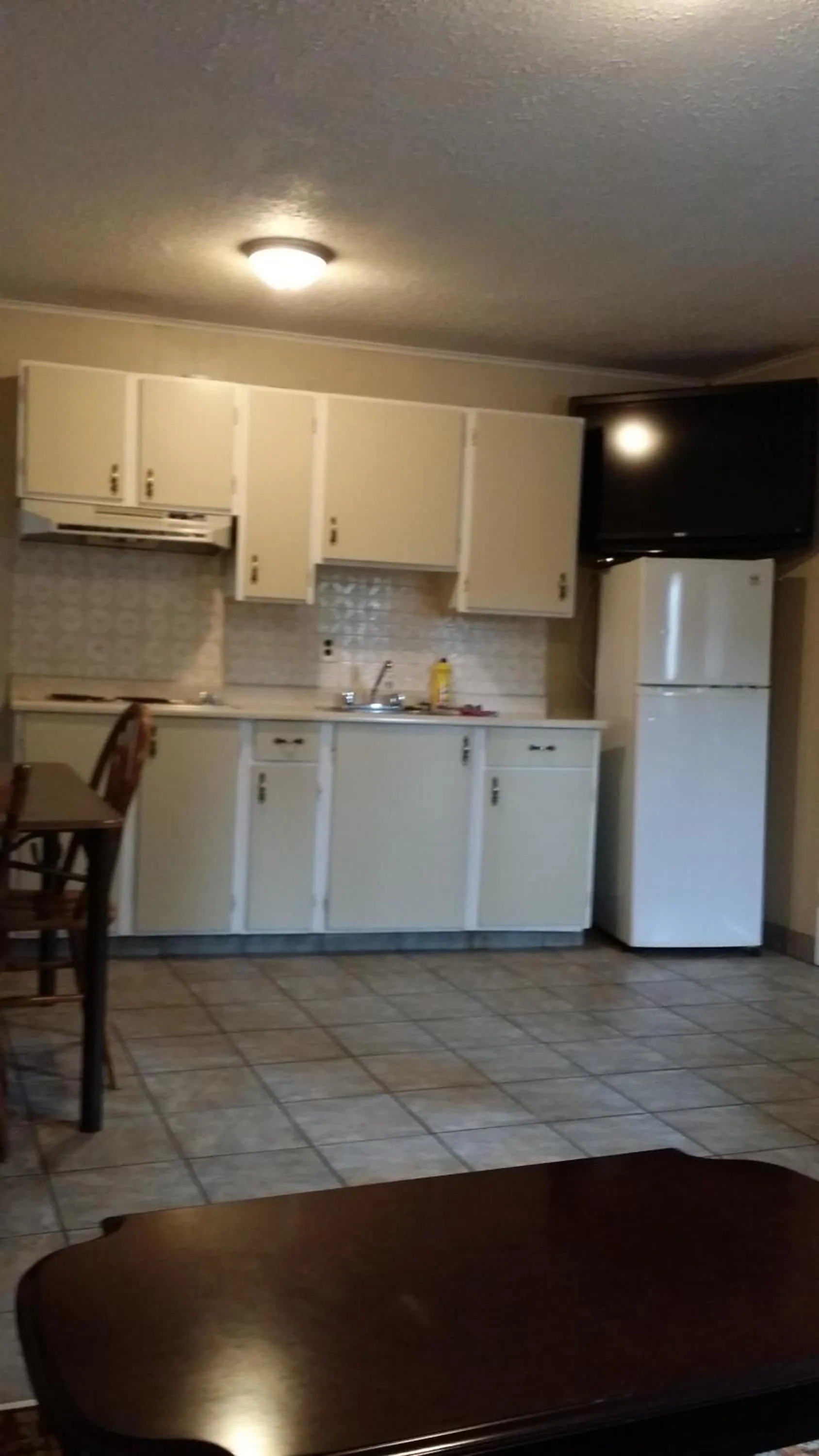 Kitchen or kitchenette in AppleTree Inn