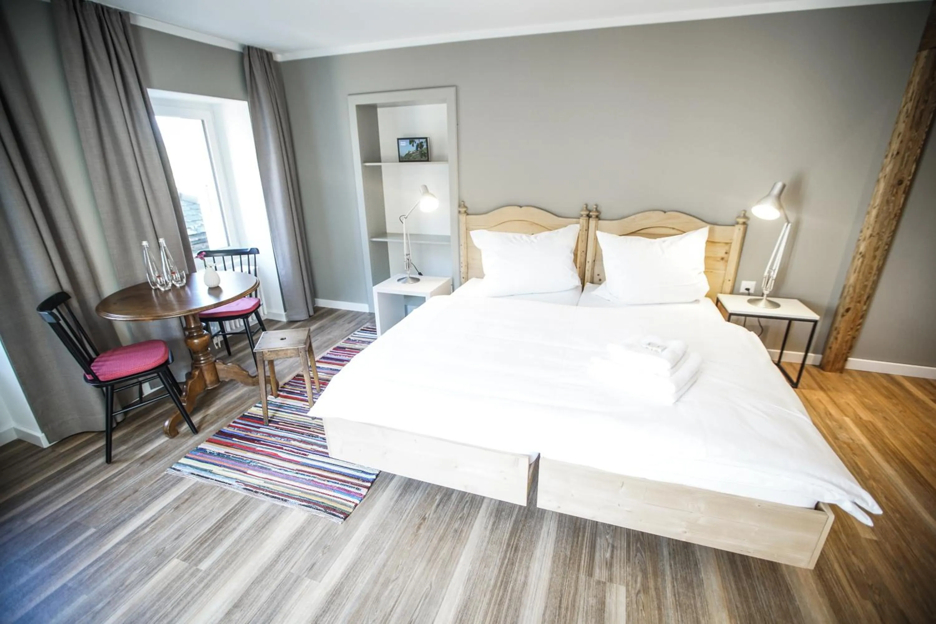 Photo of the whole room, Bed in B&B Zum Schleif