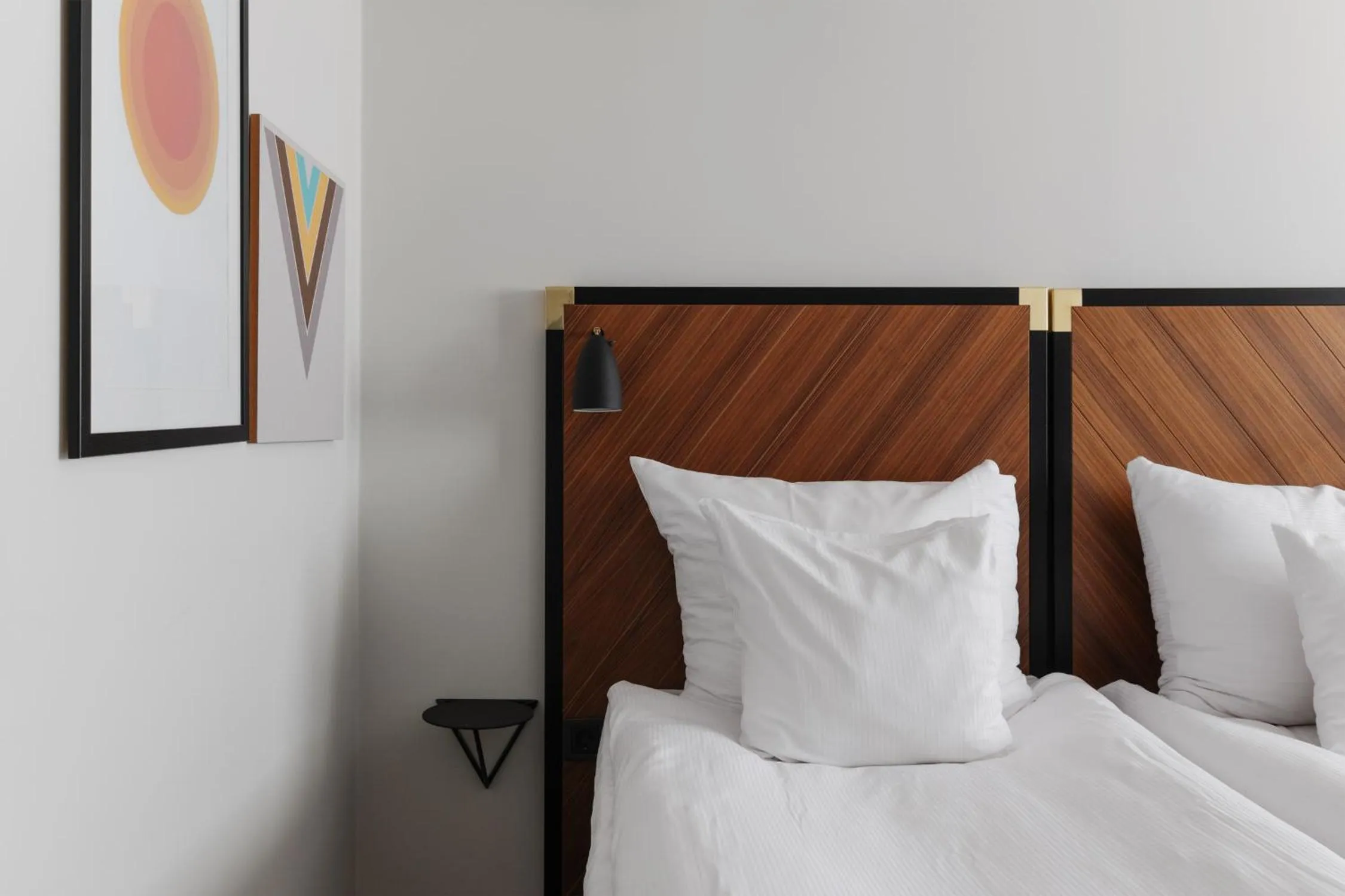 Bed in Clarion Hotel Amaranten