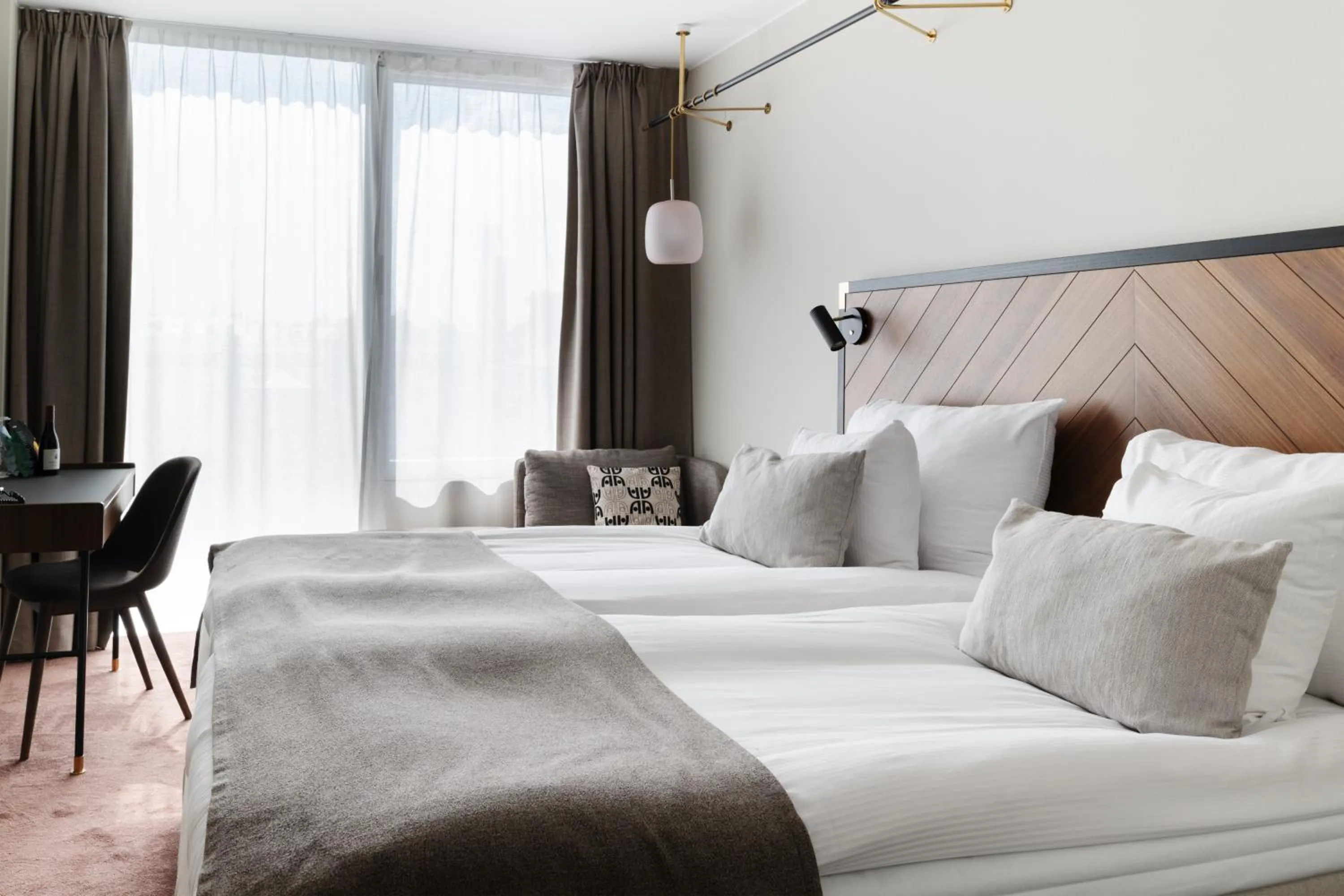 Bed in Clarion Hotel Amaranten