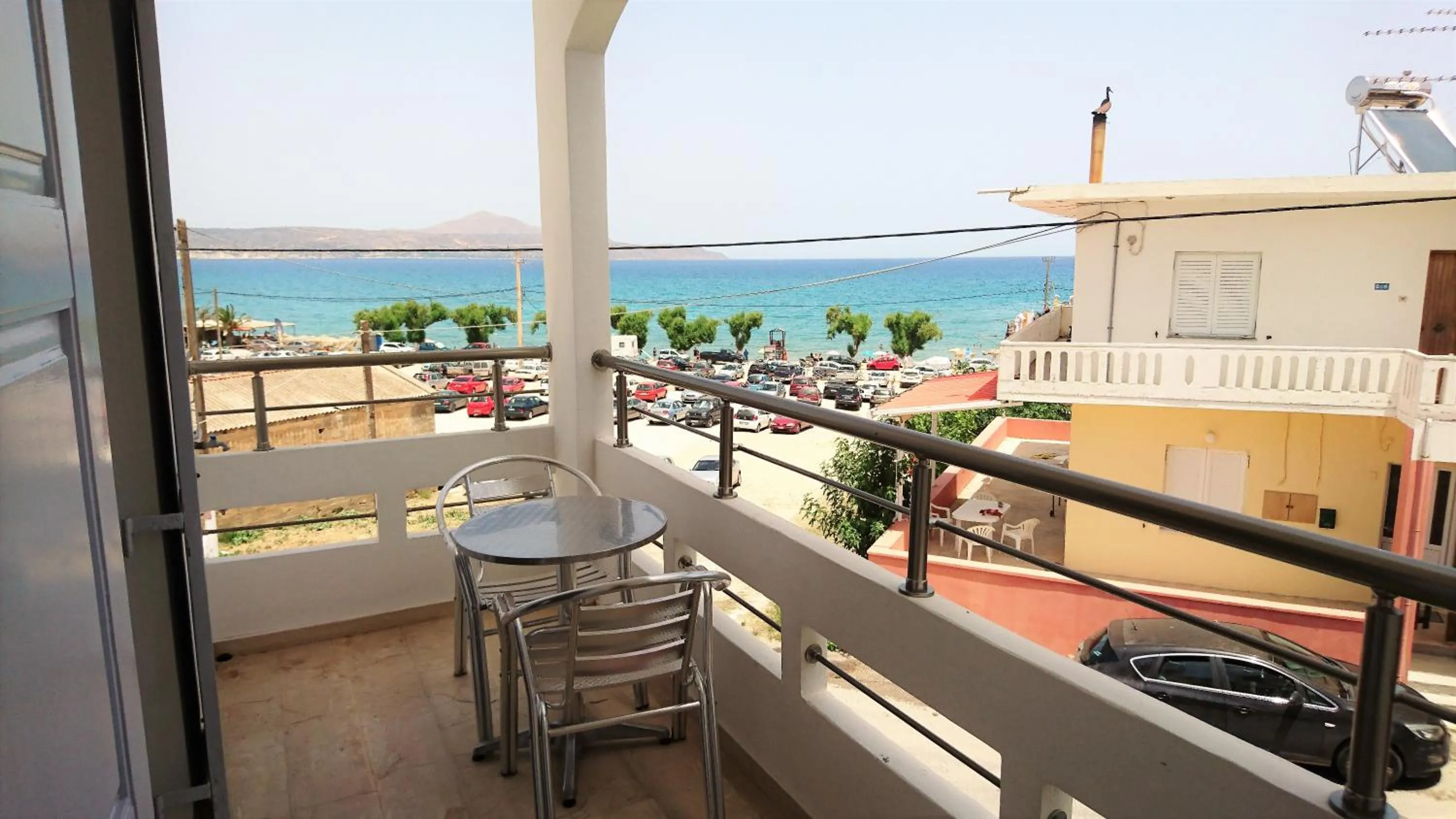 Patio in Crown Apartments