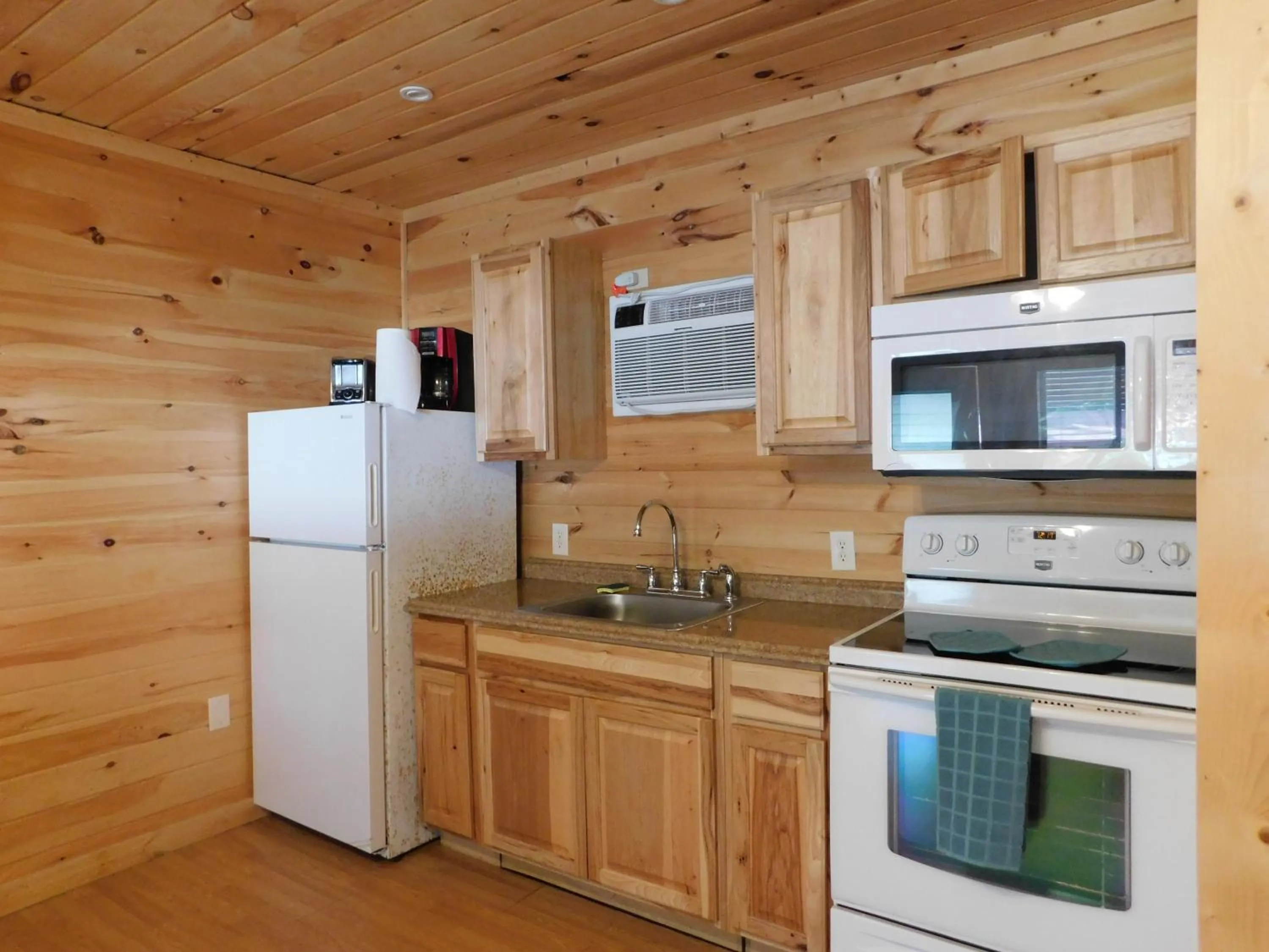 Kitchen or kitchenette in Olympian Resort Motel
