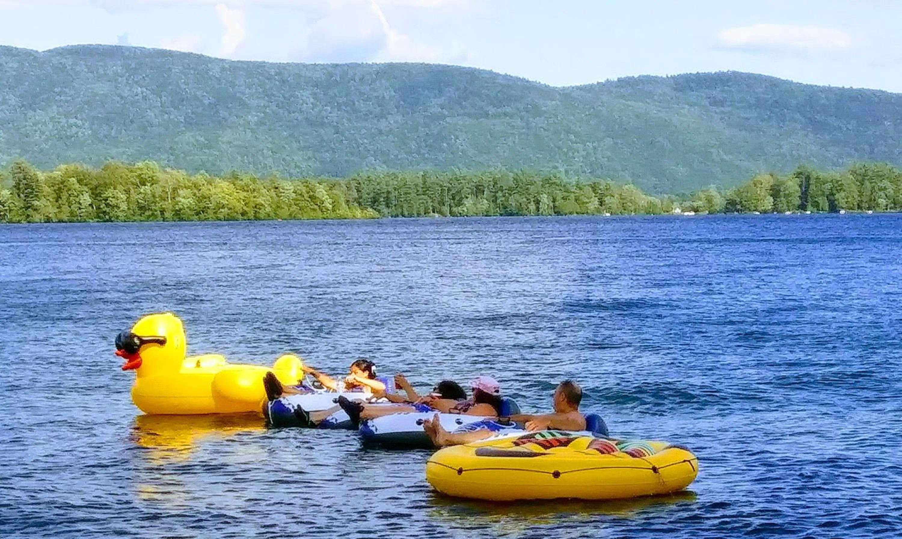 People in Olympian Resort Motel
