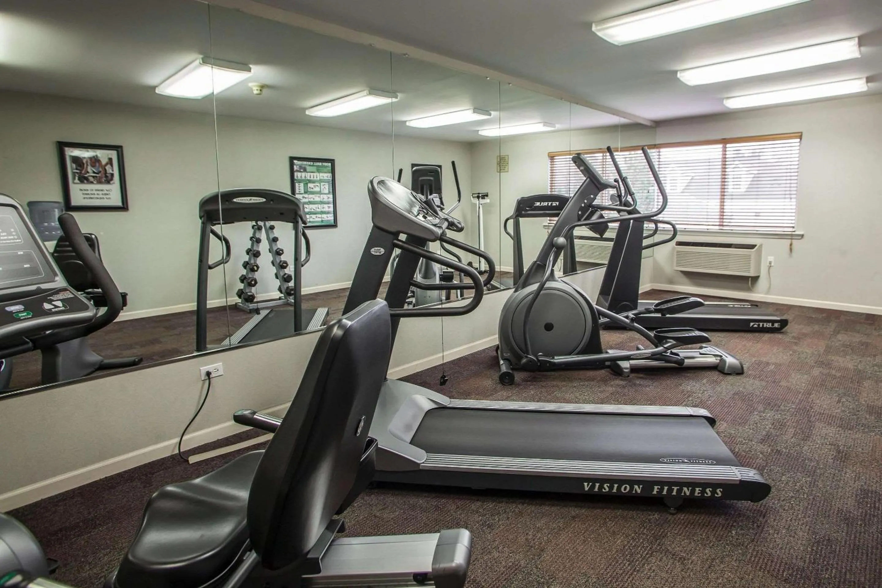 Fitness centre/facilities in Quality Inn & Suites St Charles -West Chicago