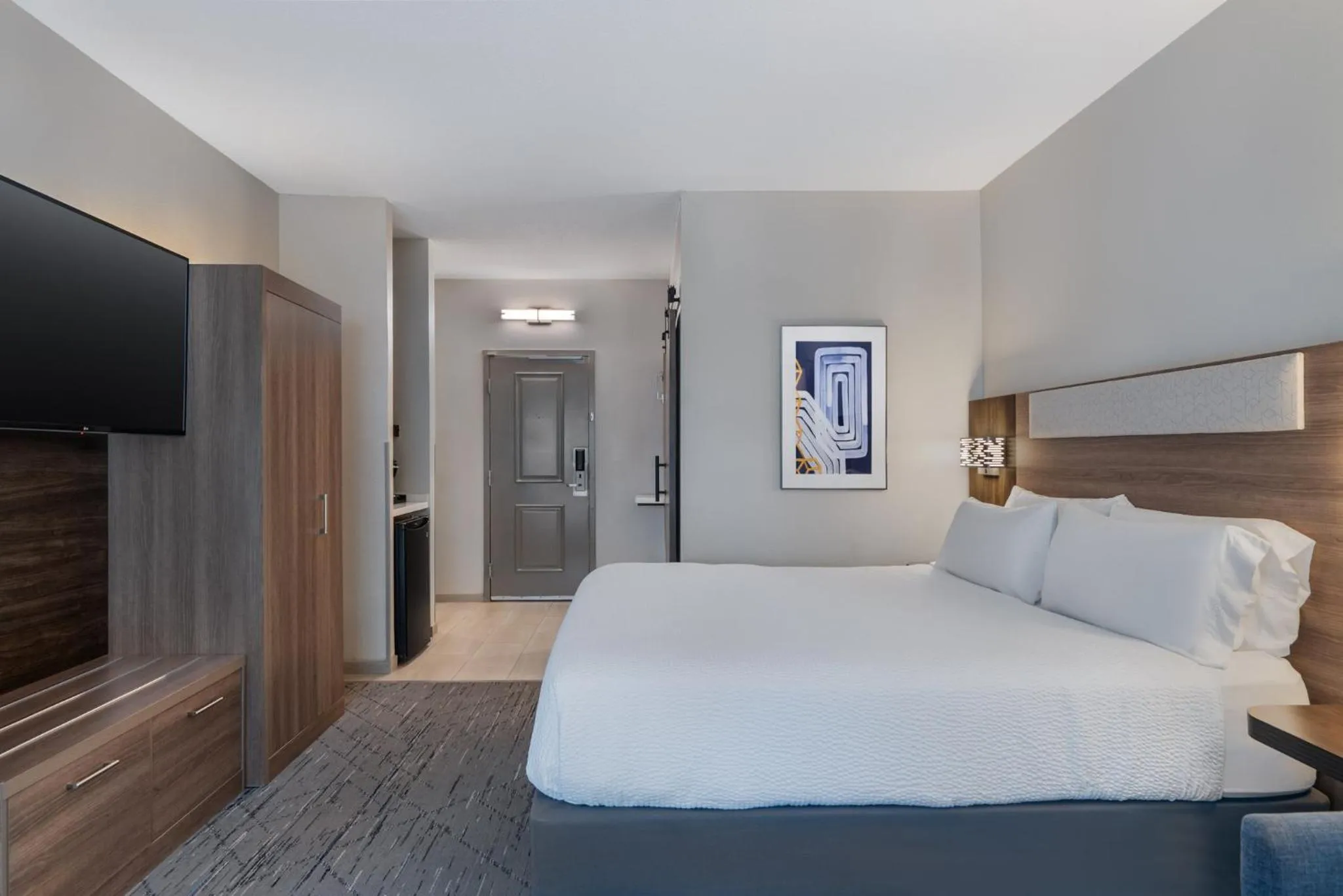 Photo of the whole room, Bed in Holiday Inn Express- North Palm Beach and IHG Hotel