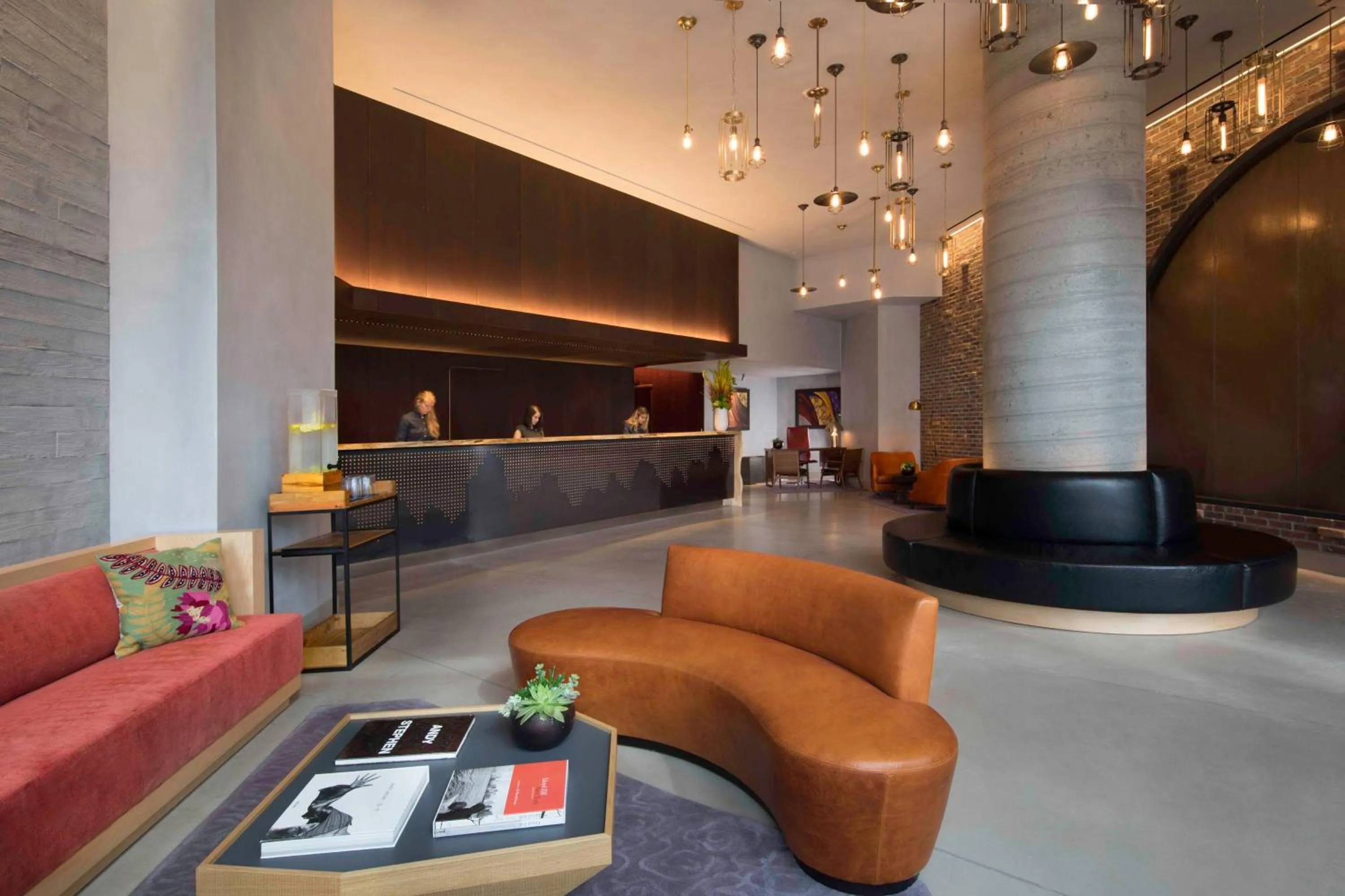 Lobby or reception in Hotel 50 Bowery, part of JdV by Hyatt