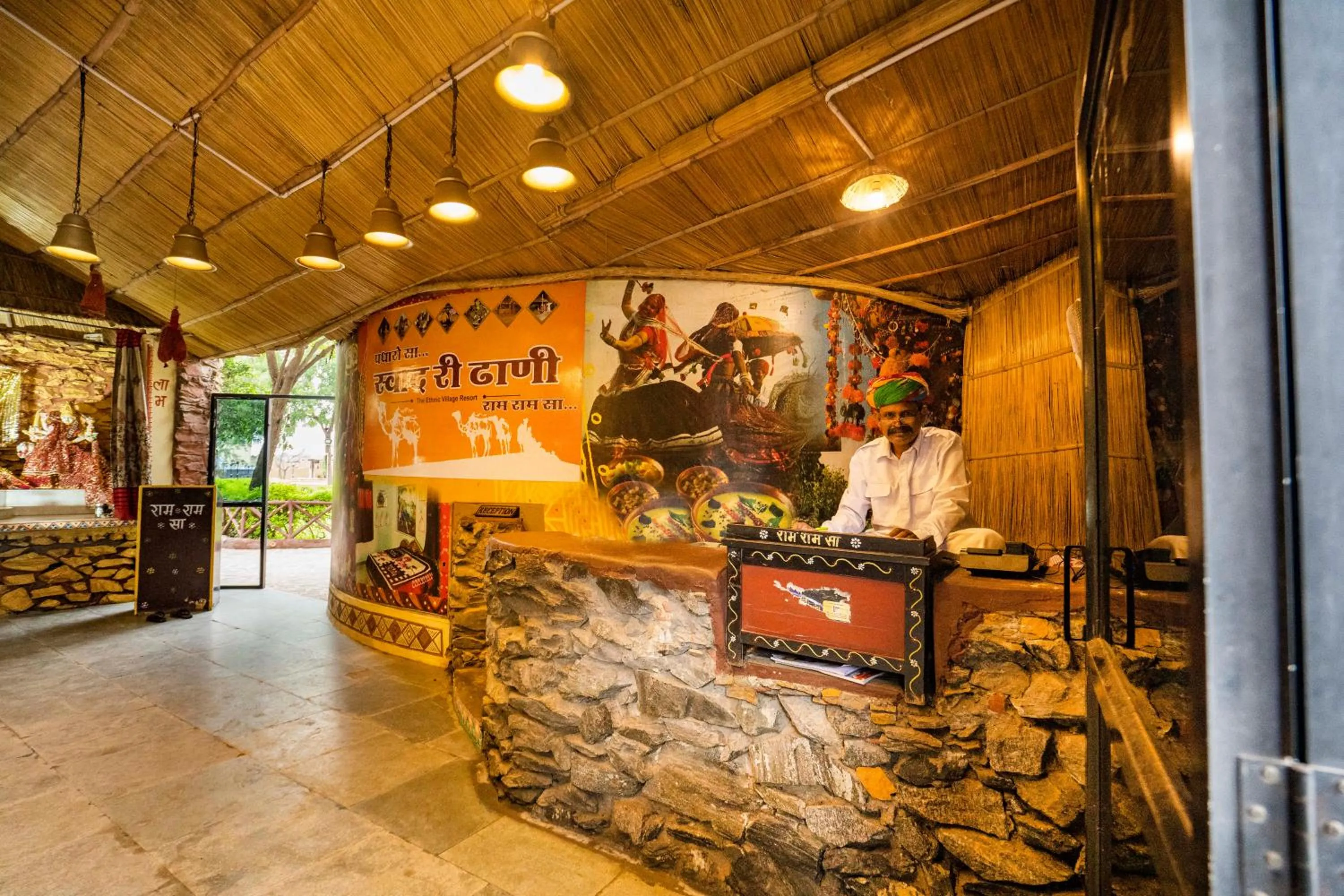 Lobby or reception in Swad Ri Dhani, Ajmer