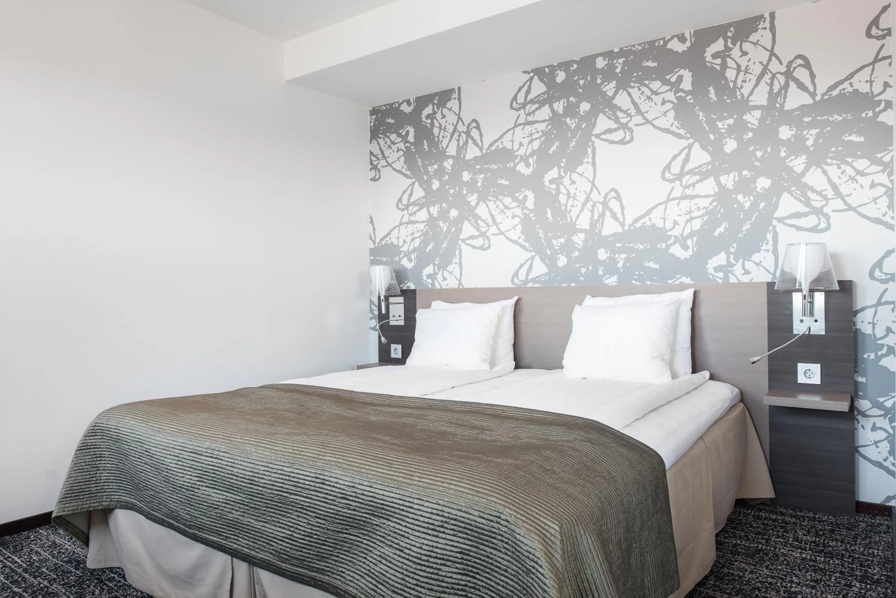 Bed in Quality Hotel Luleå