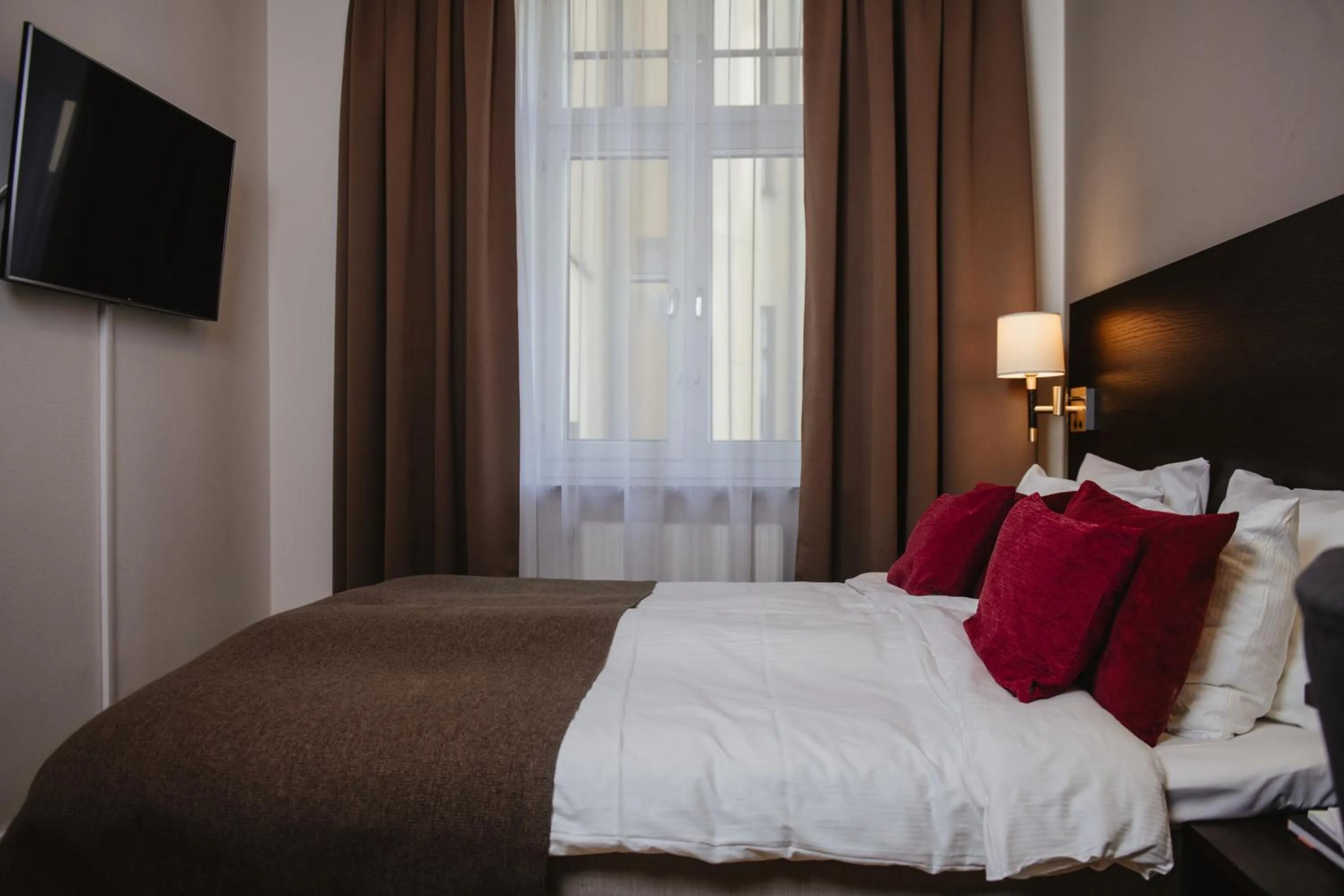 Bed in Home Hotel Drott