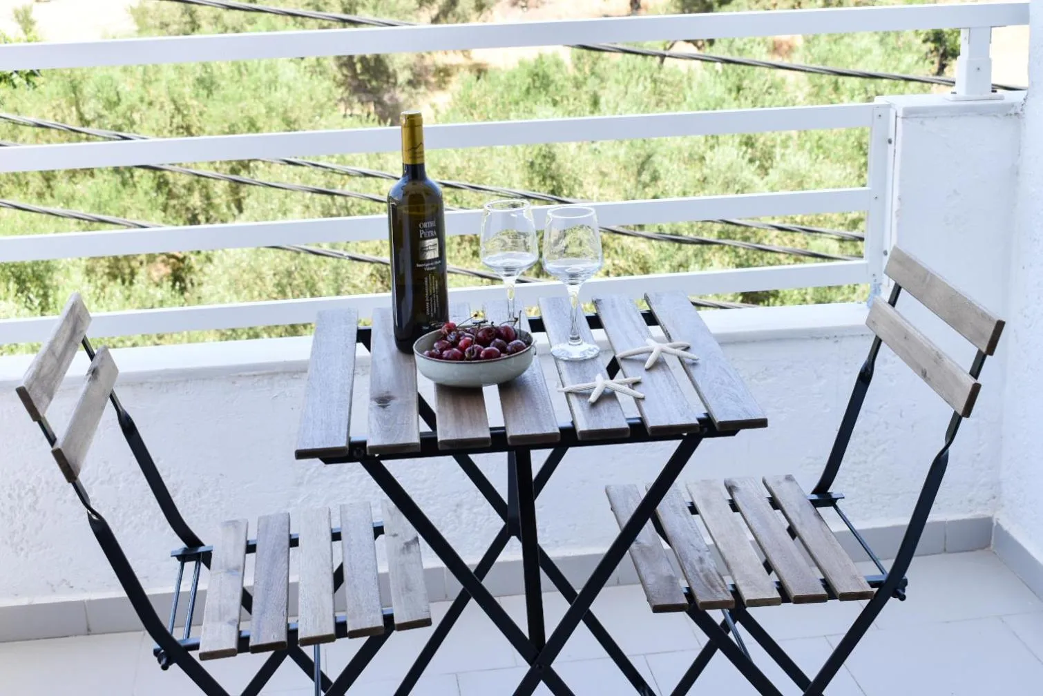 Balcony/Terrace in Charm Hotel, Hersonissos