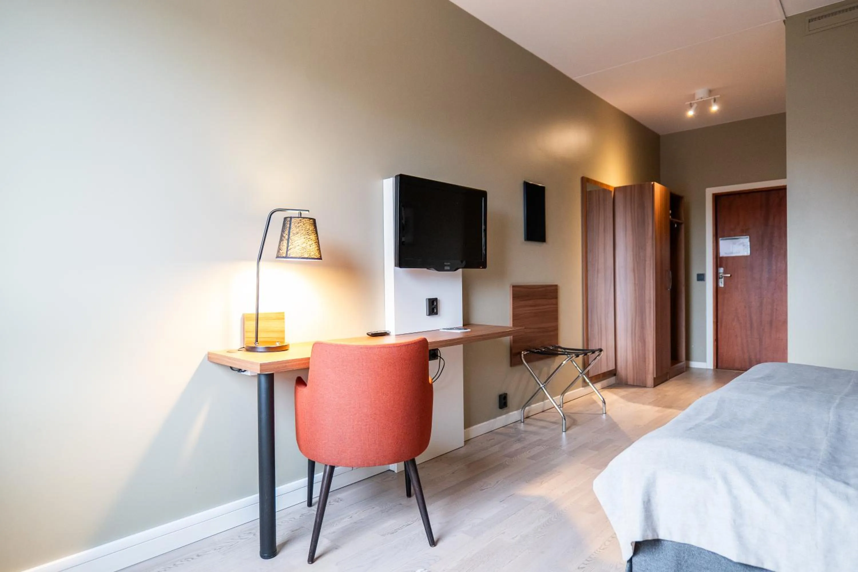 Bedroom, Bed in ProfilHotels Grand Kristianstad