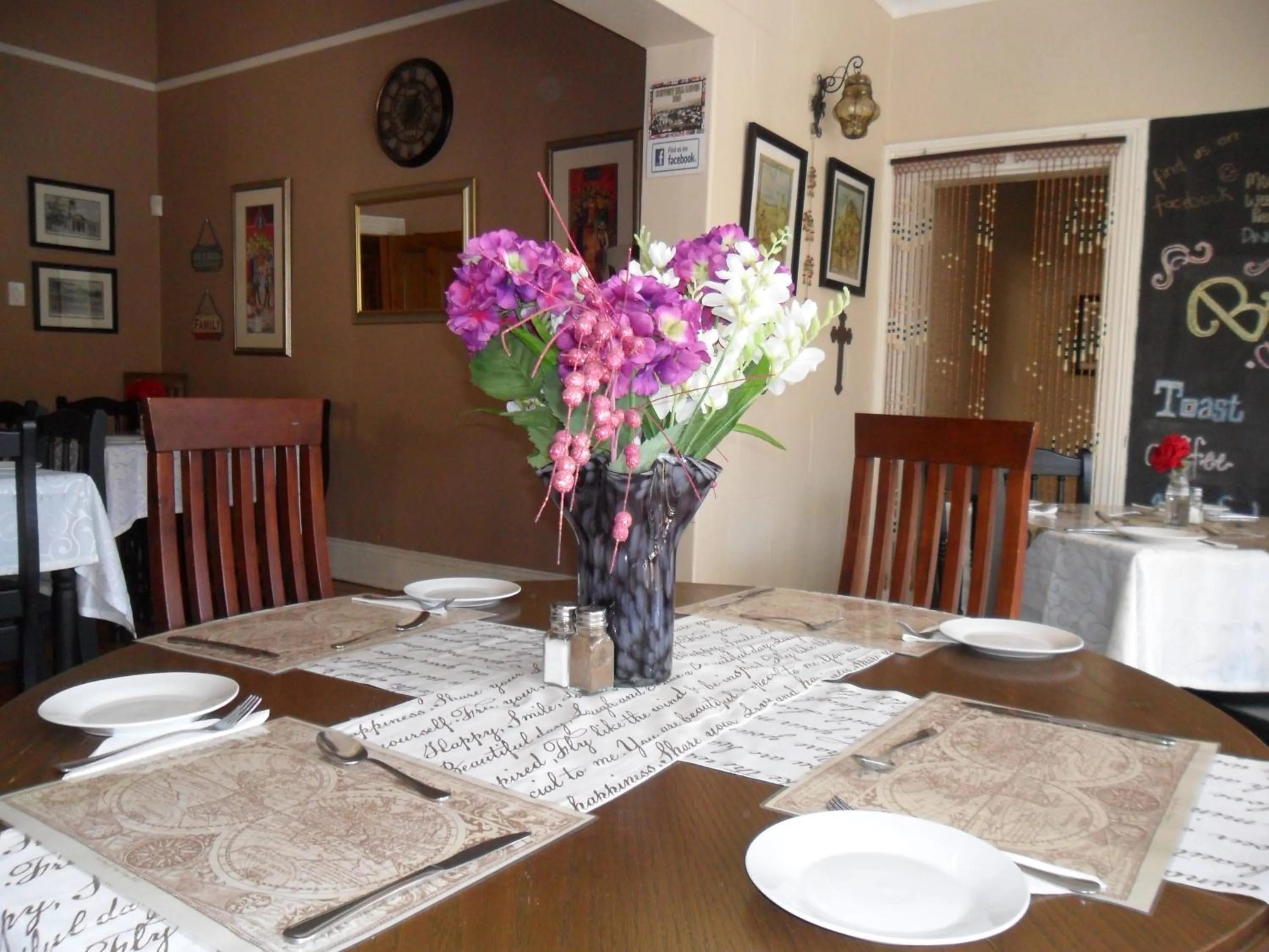 Seating area in Convent Hill Lodge