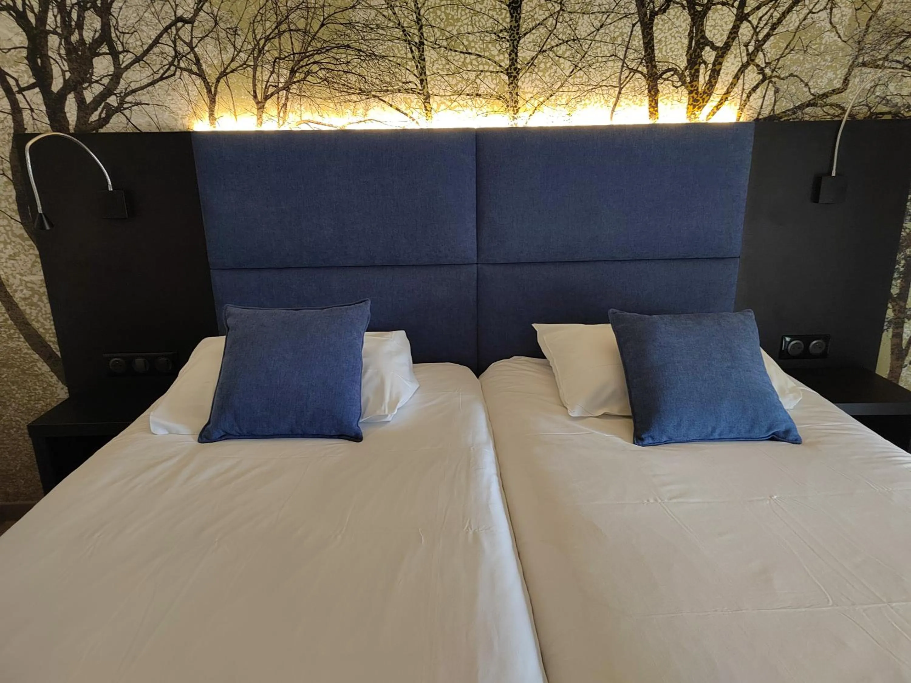 Bed in Relais Saint Michel