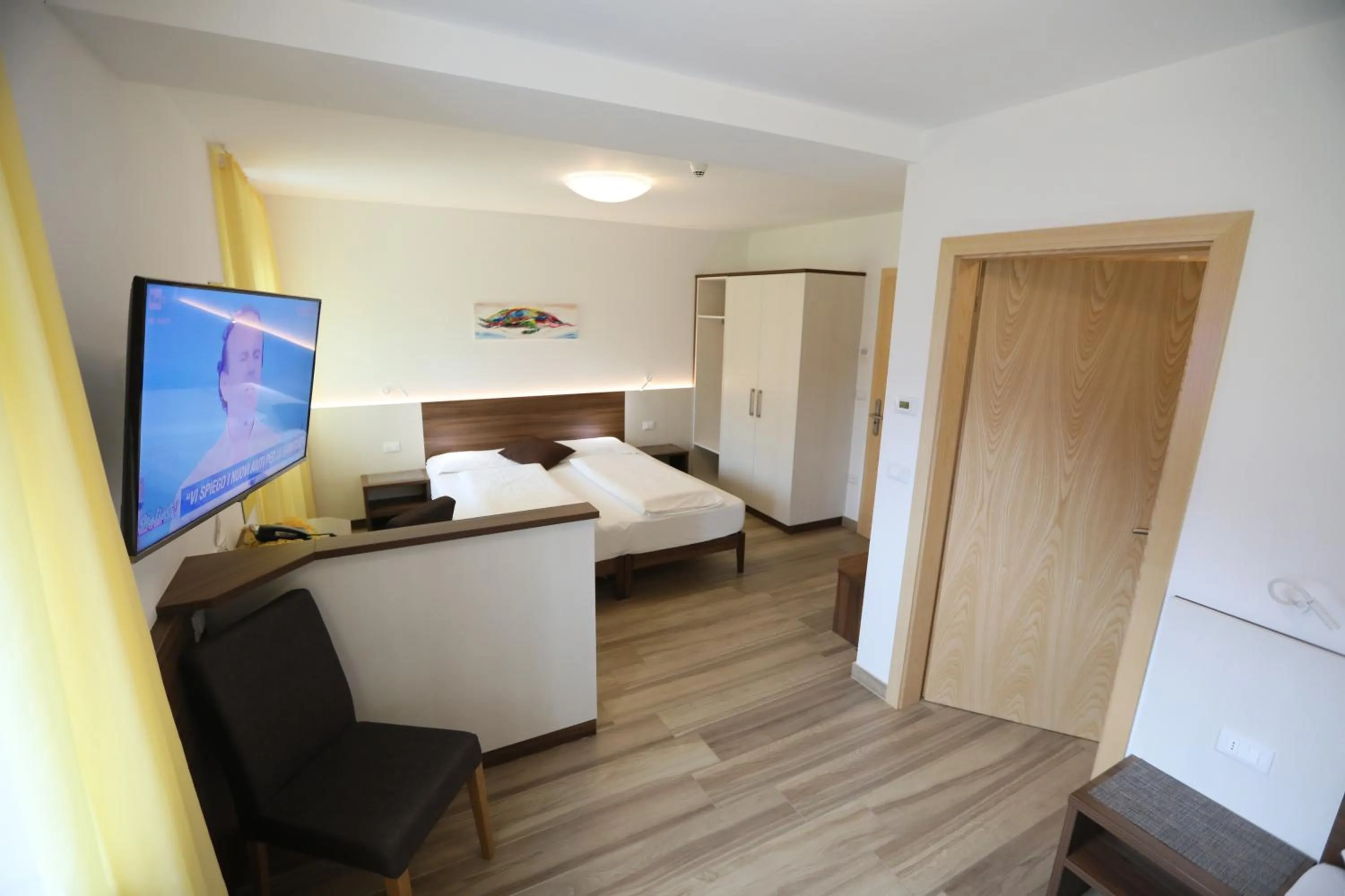 Bed in Hotel Stampfer B&B