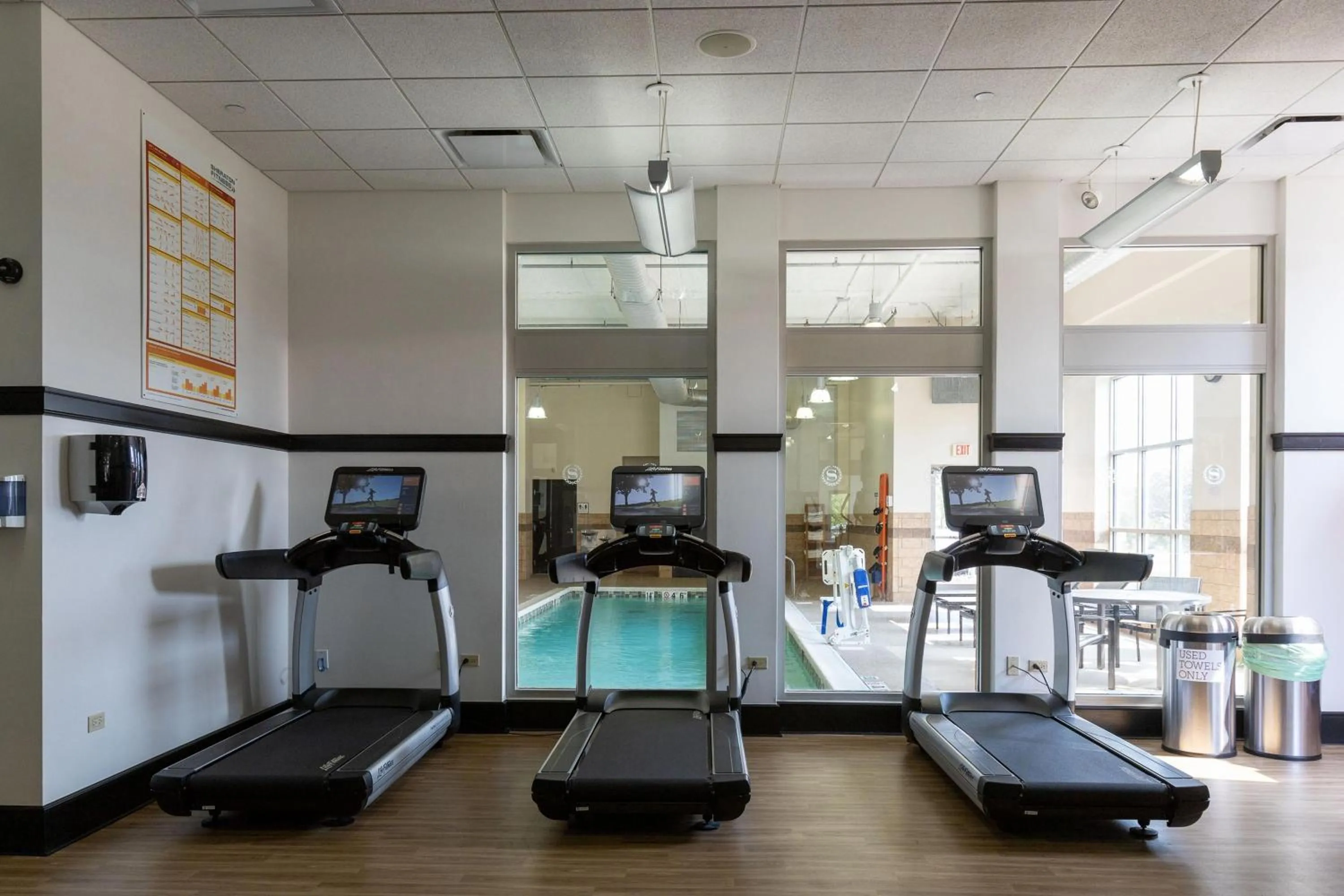 Fitness centre/facilities in Sheraton Chicago Northbrook