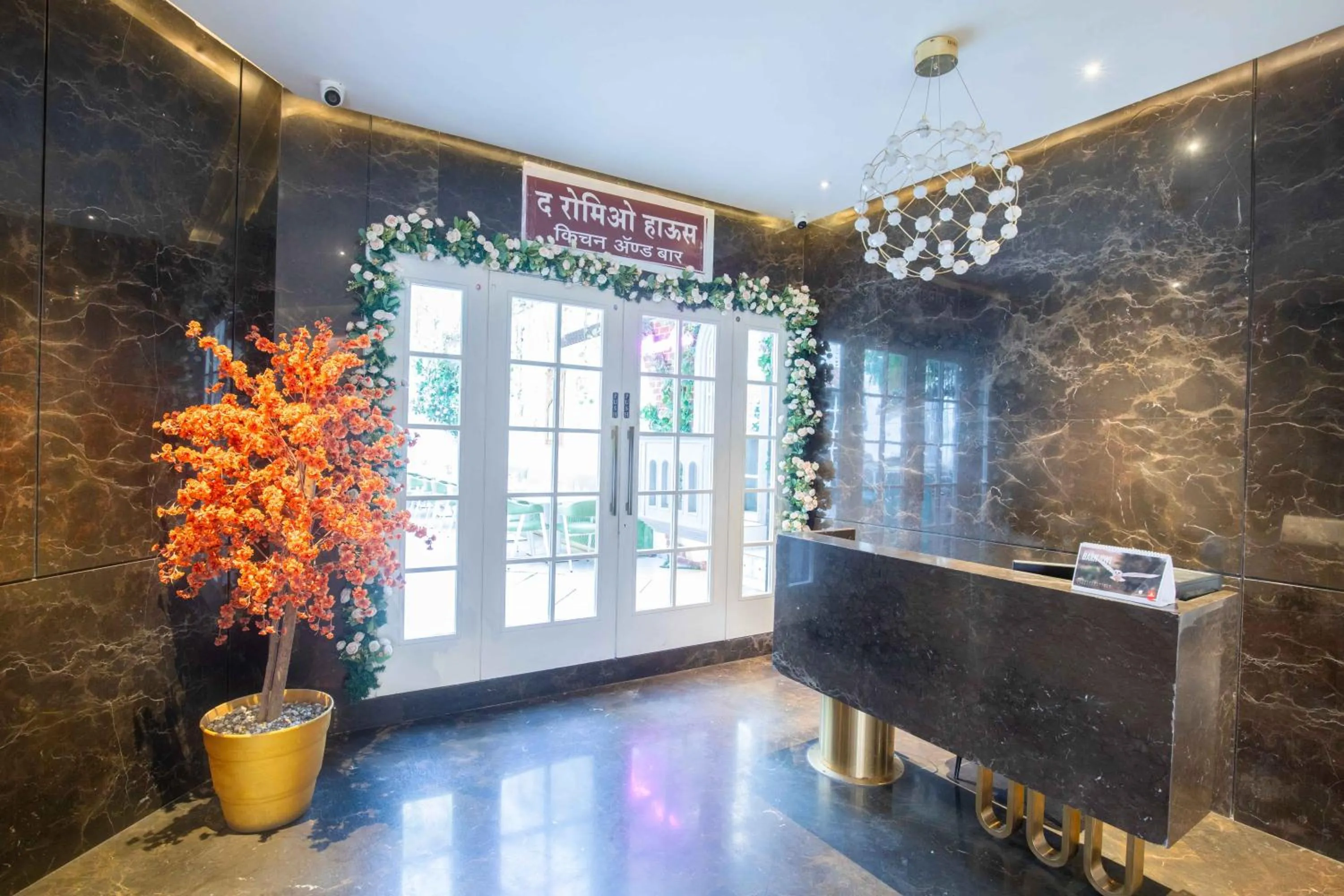 Lobby or reception in Treebo Hiramani Parel Lalbaug