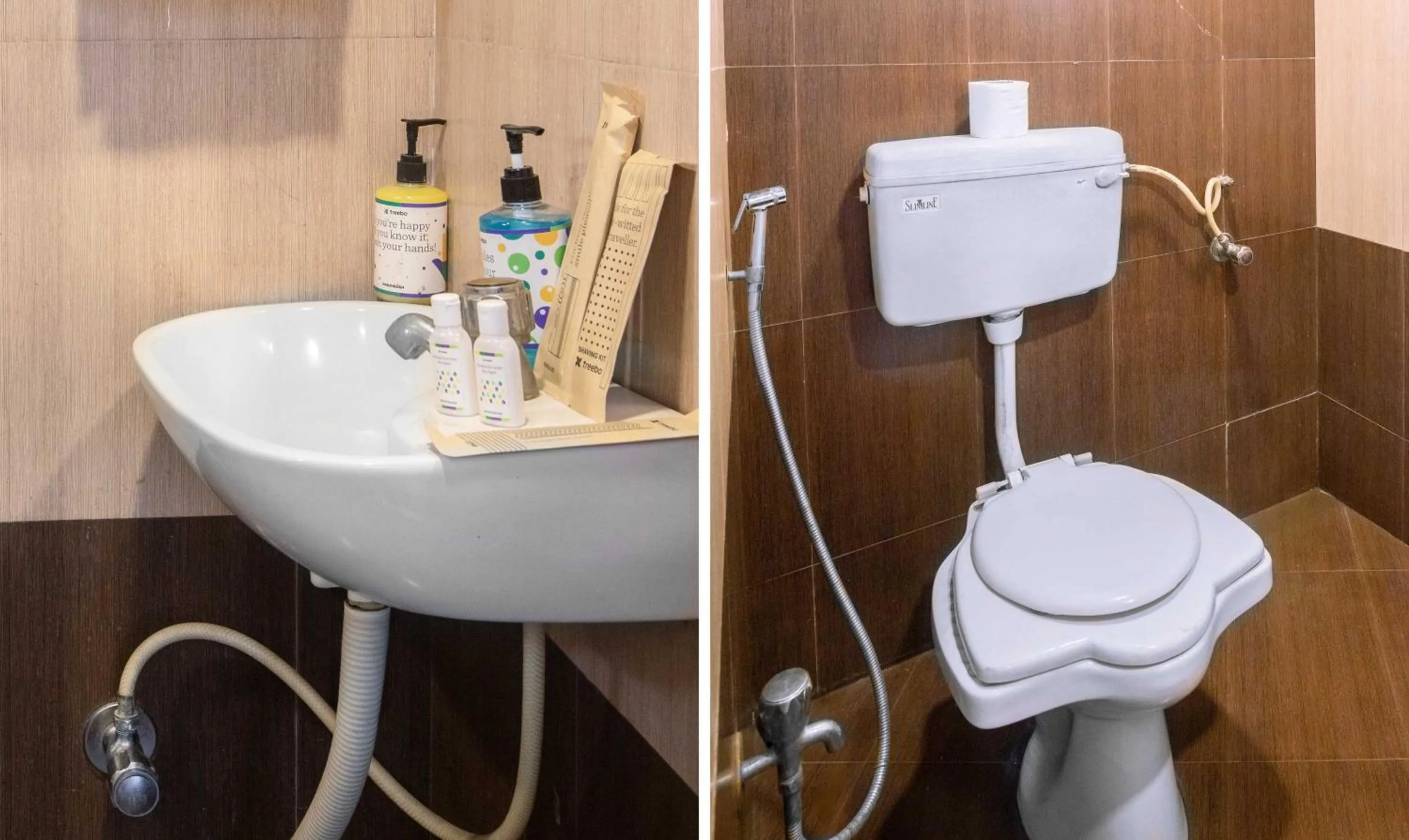 Bathroom in Treebo Hiramani Parel Lalbaug