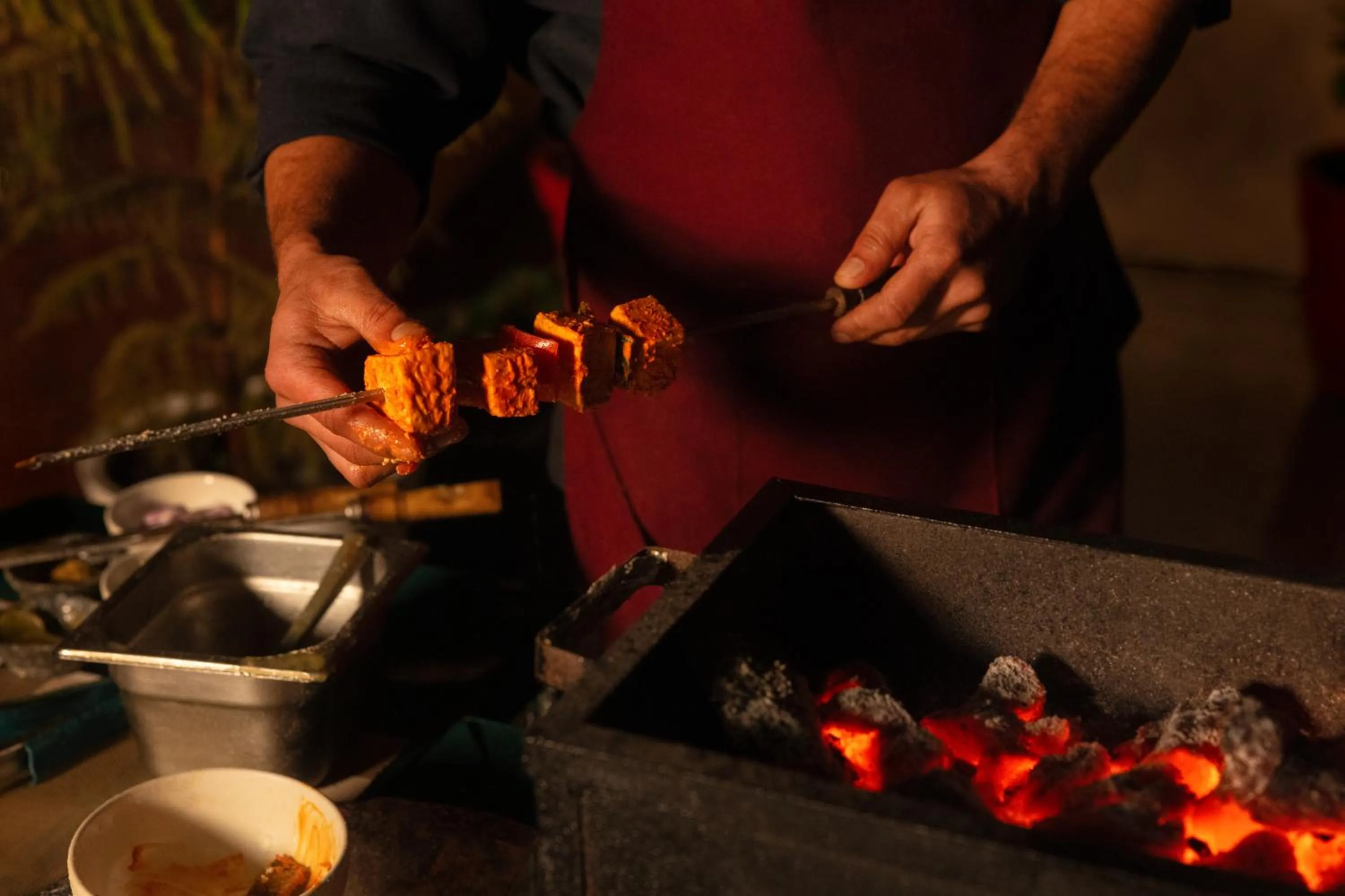 Dining area in Tree of Life Highlands Mussoorie