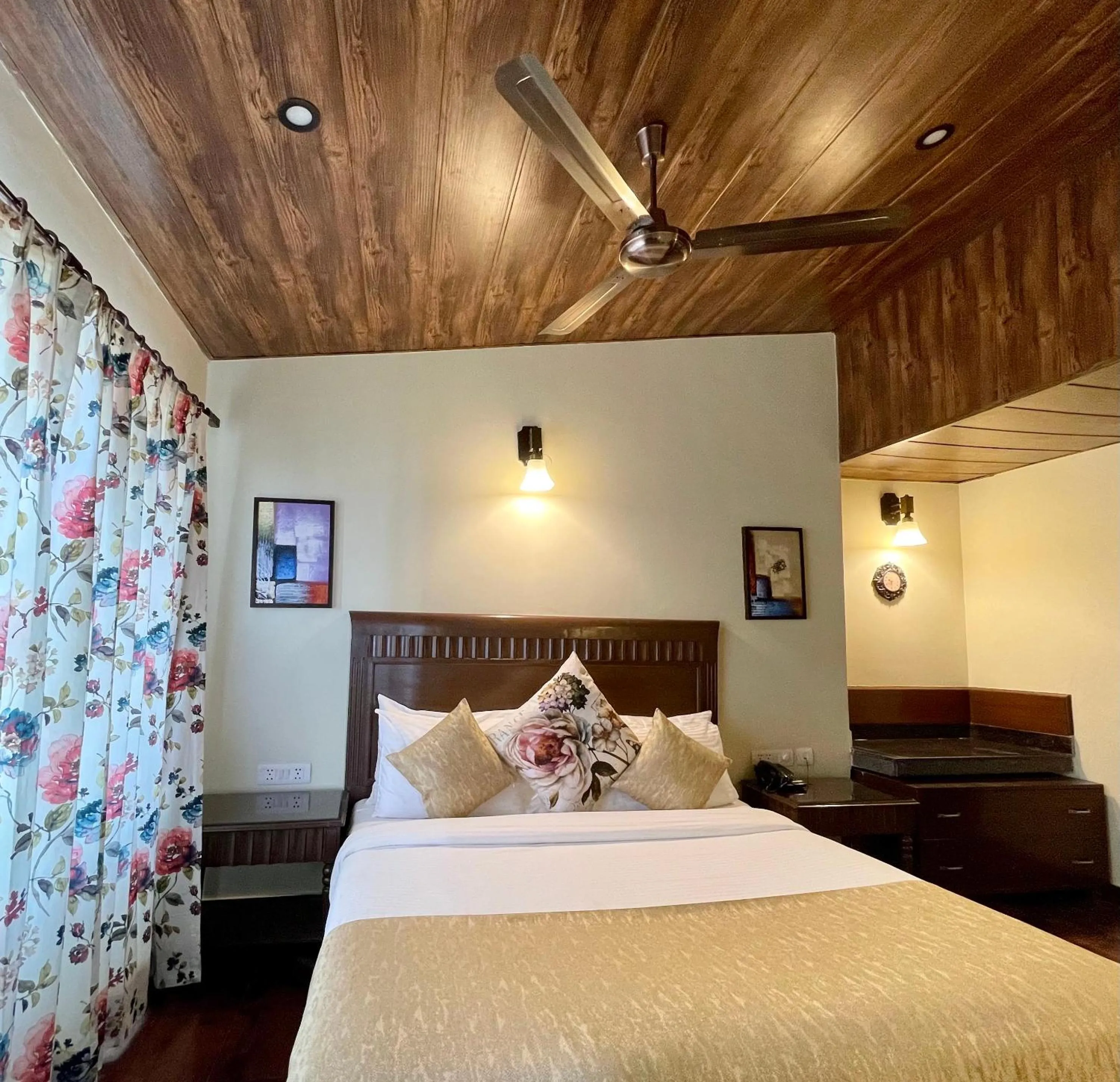 Bed in Tree of Life Highlands Mussoorie