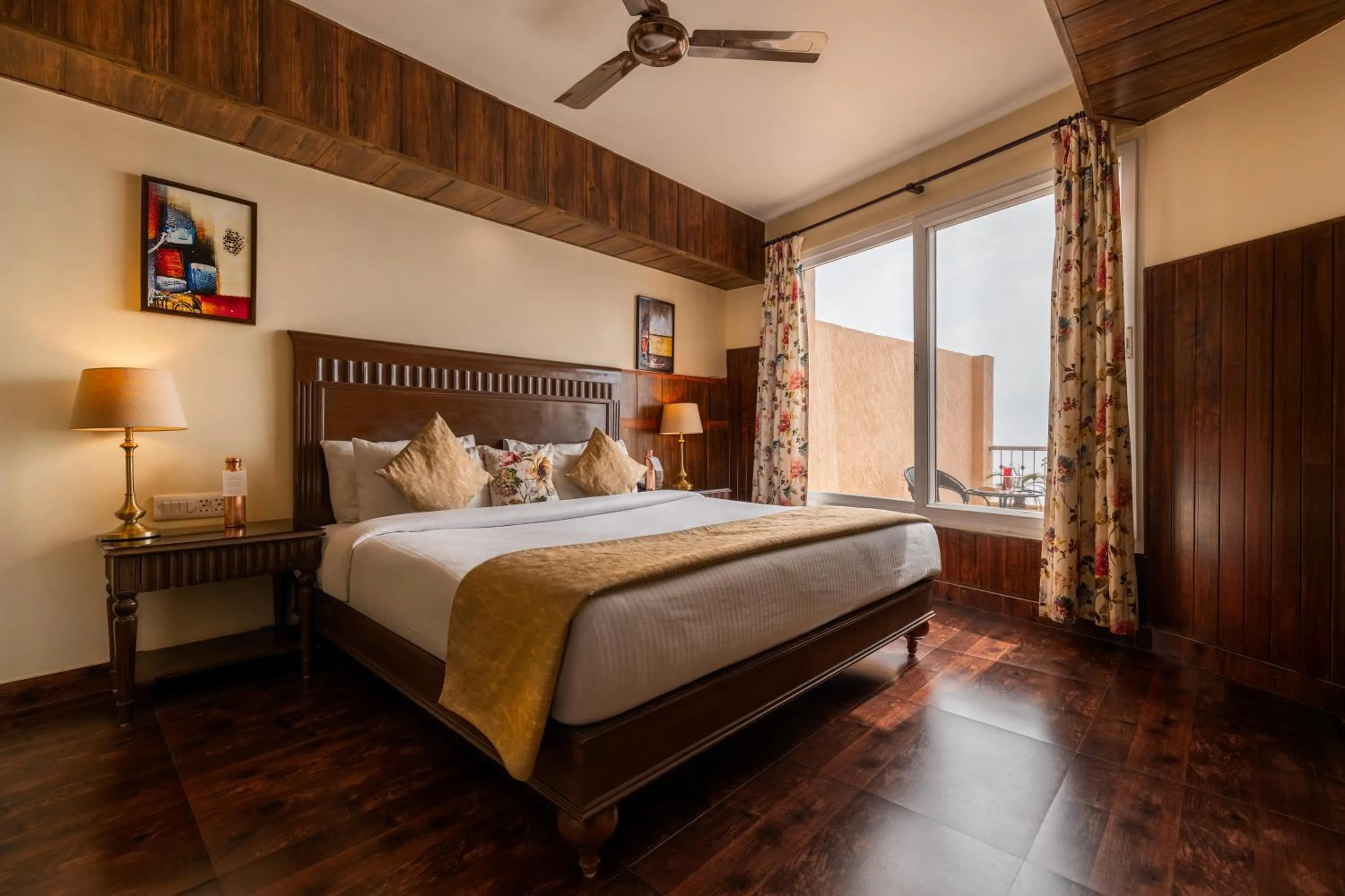 Bedroom, Bed in Tree of Life Highlands Mussoorie