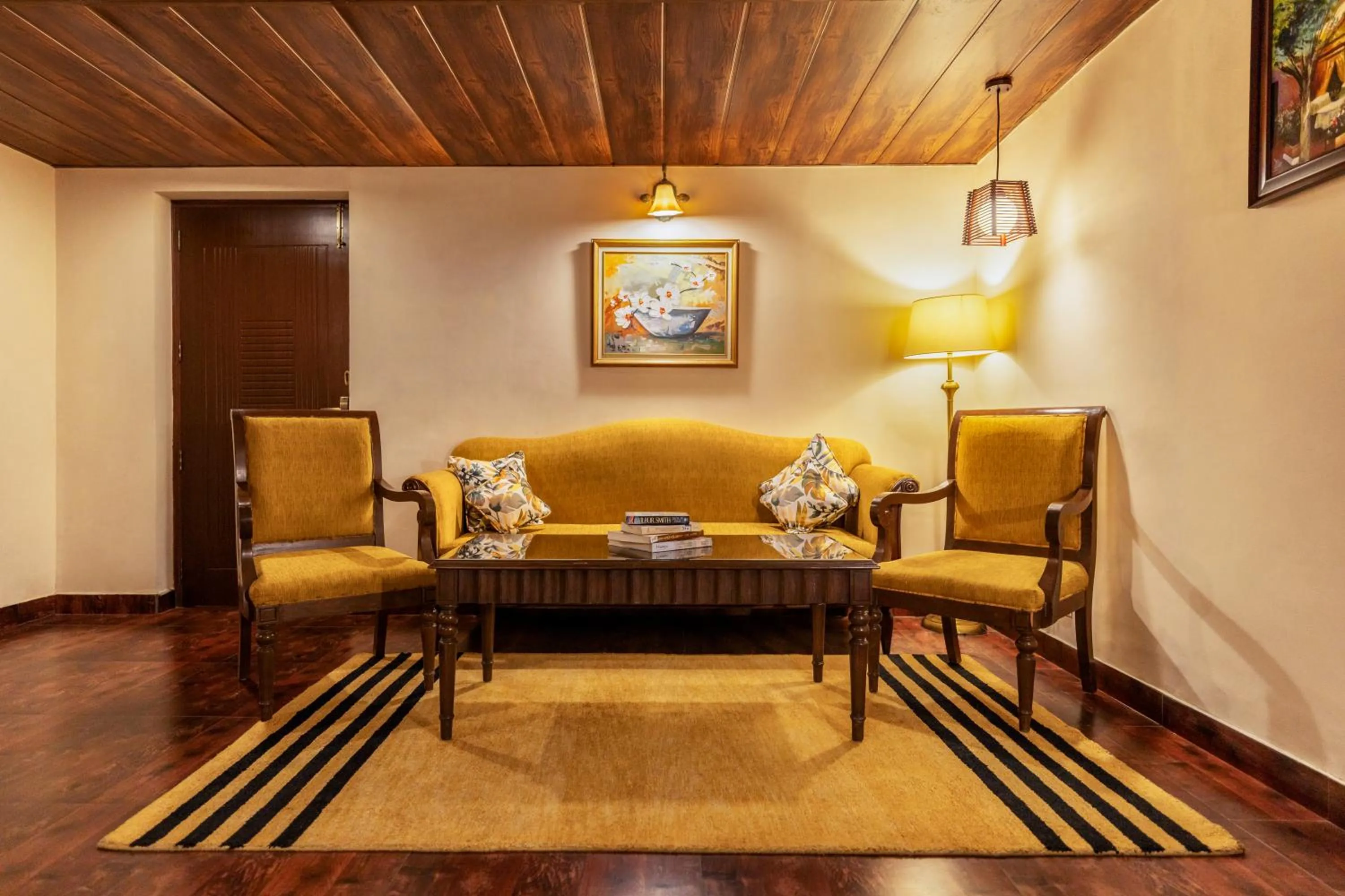 Living room in Tree of Life Highlands Mussoorie