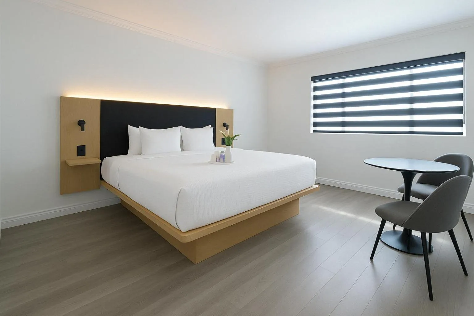 Bed in The Live Hotel