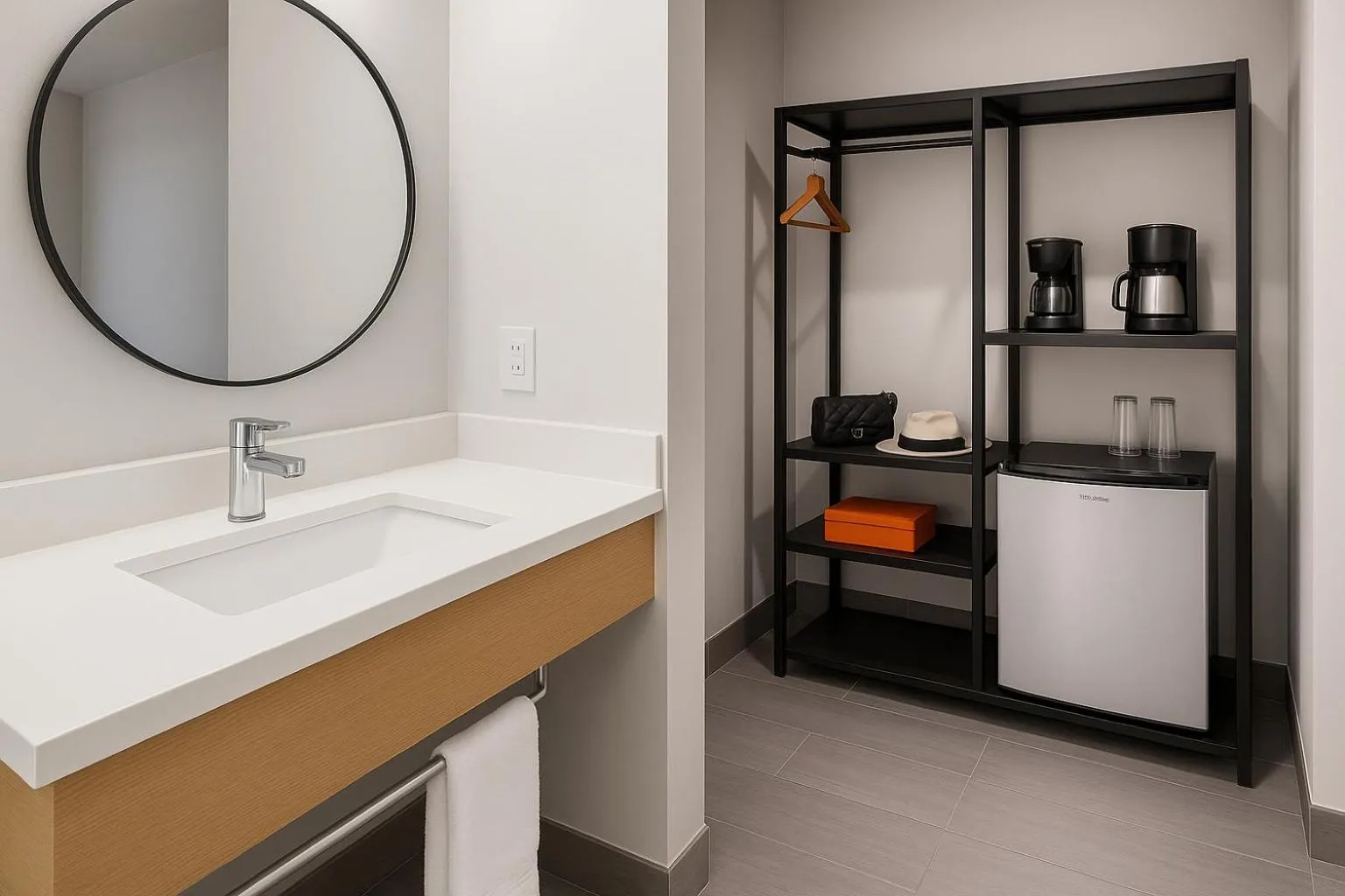 Bathroom in The Live Hotel