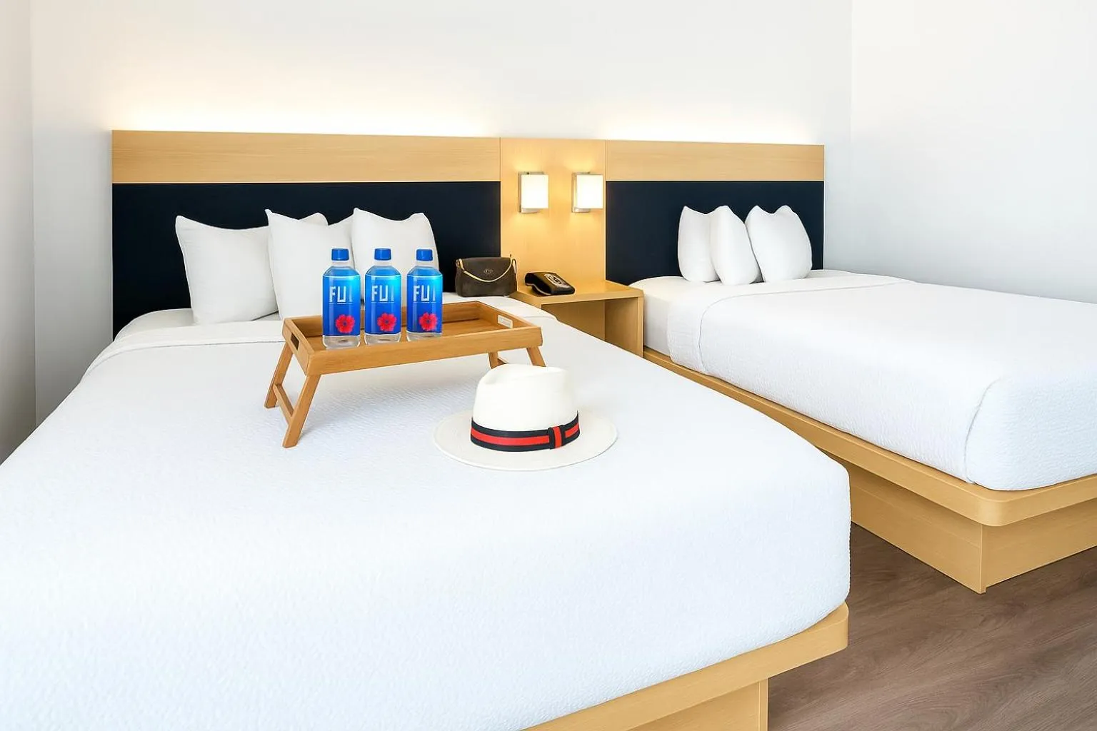 Bed in The Live Hotel