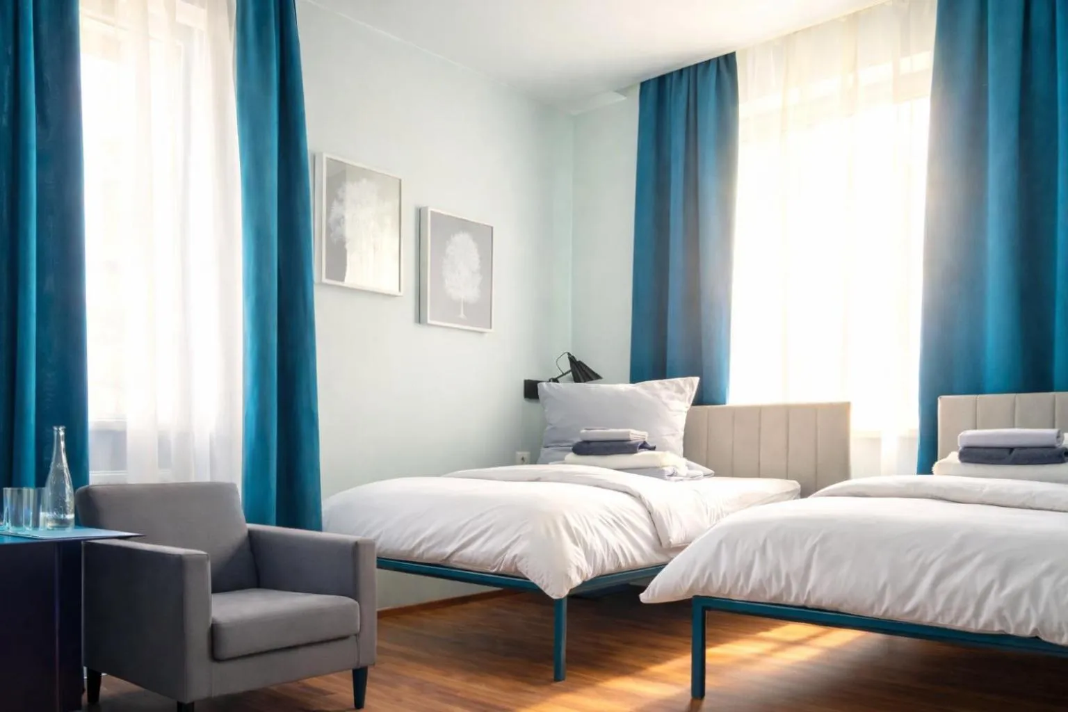 Photo of the whole room, Bed in Das Schreder Hotel - Munich Free Parking