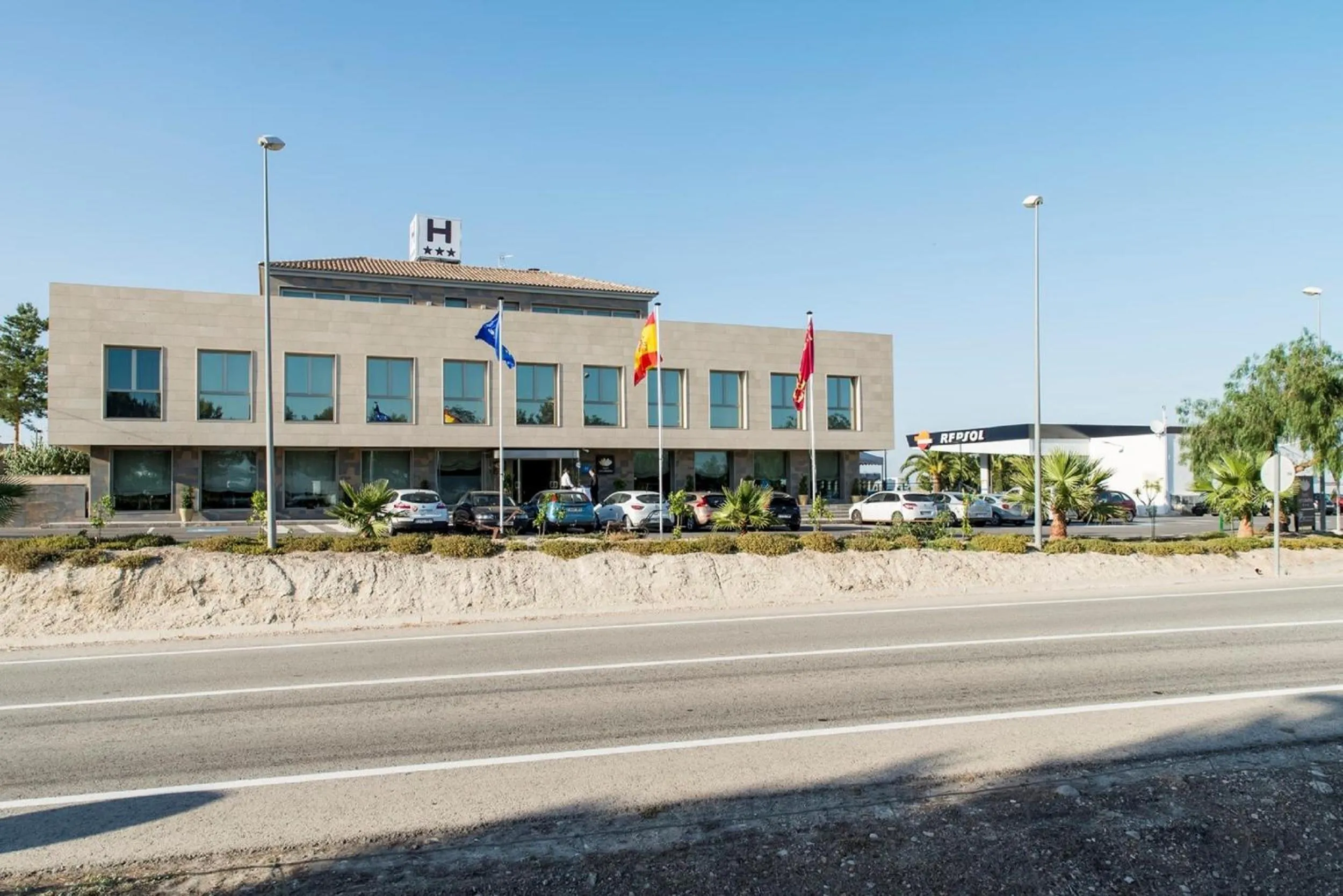 Property building in Hotel Venta Baños