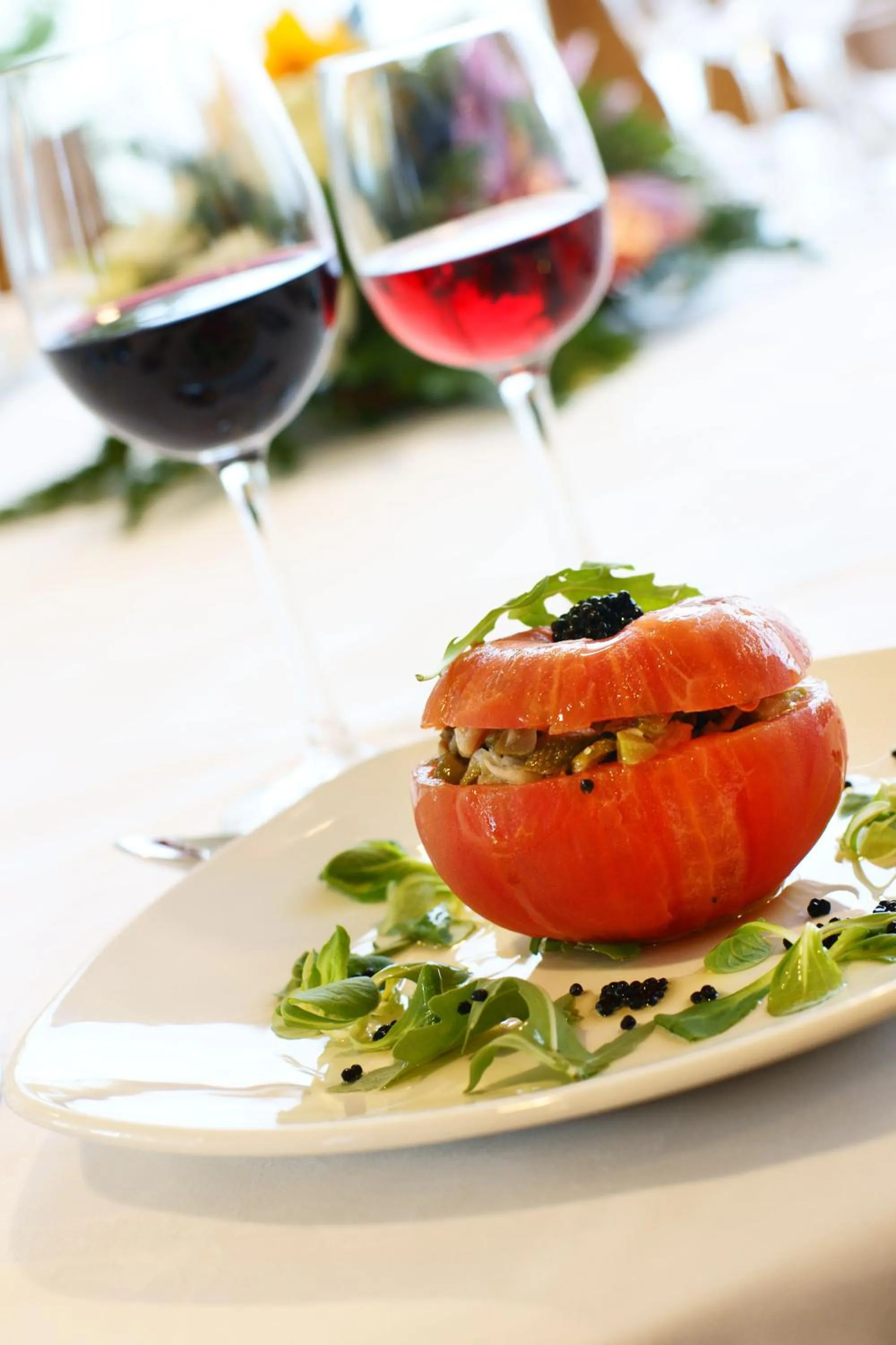Food close-up in Hotel Venta Baños