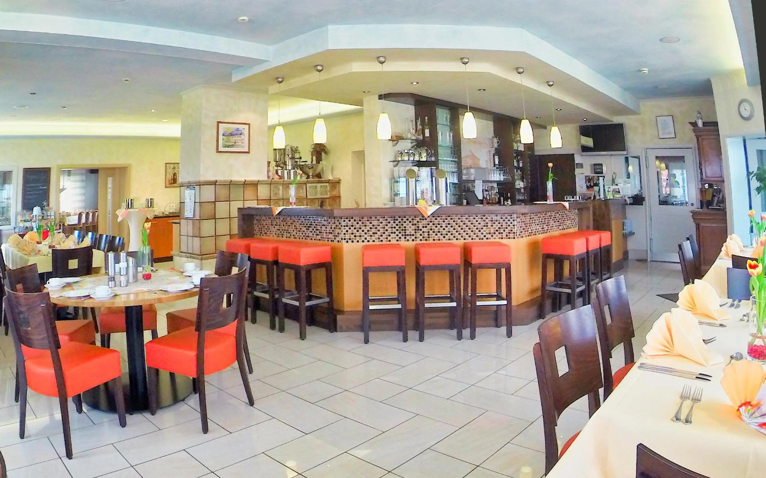 Lobby or reception in Hotel Maurer