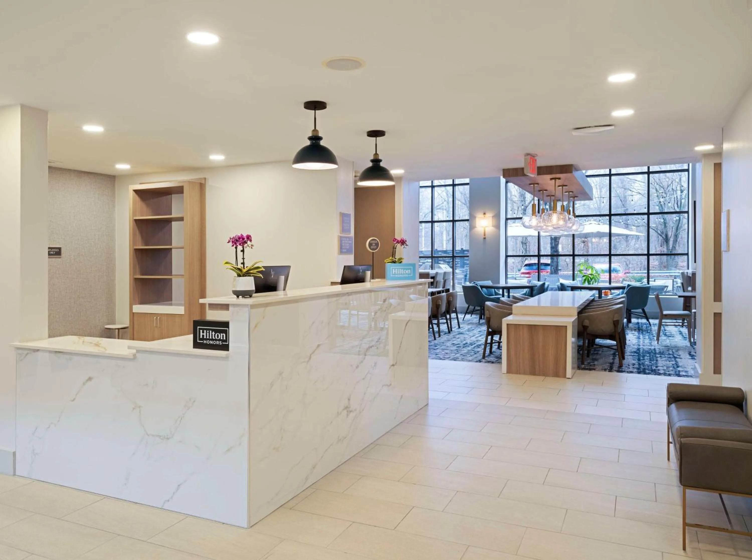 Lobby or reception in Homewood Suites by Hilton Parsippany-Troy Hills