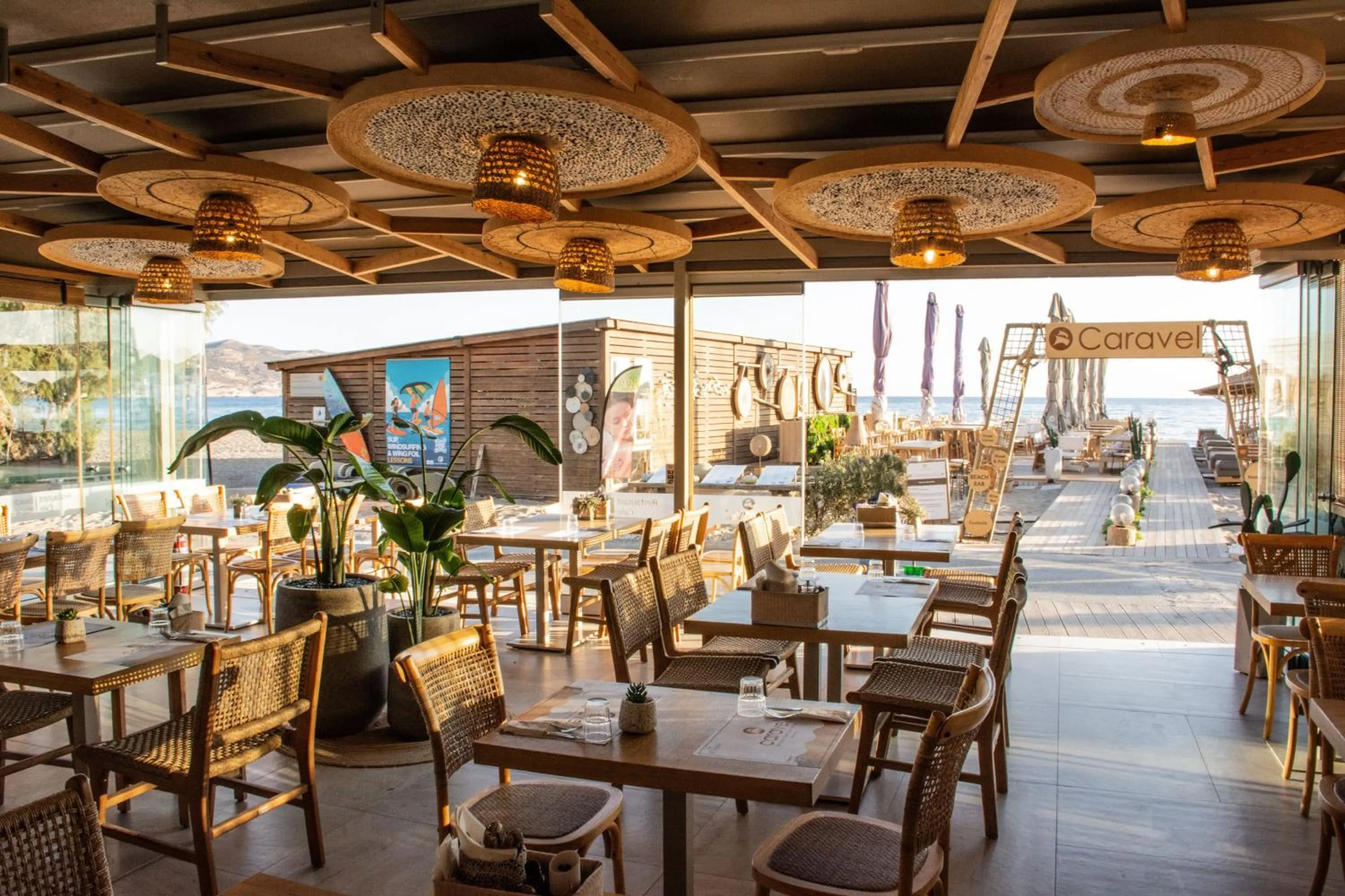 Restaurant/places to eat in Yianna Caravel Suites "by Checkin" adults only