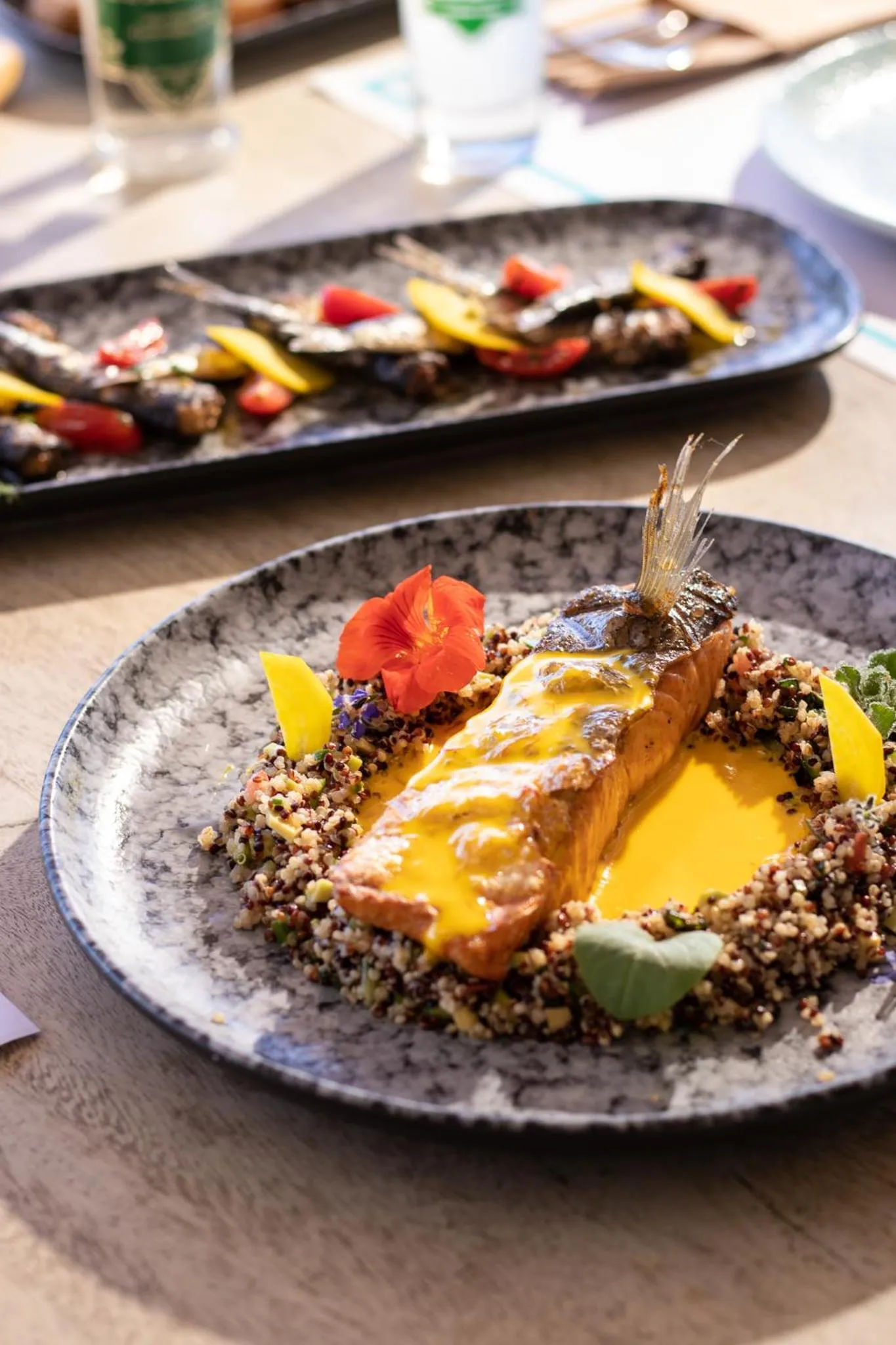 Restaurant/places to eat in Yianna Caravel Suites "by Checkin" adults only