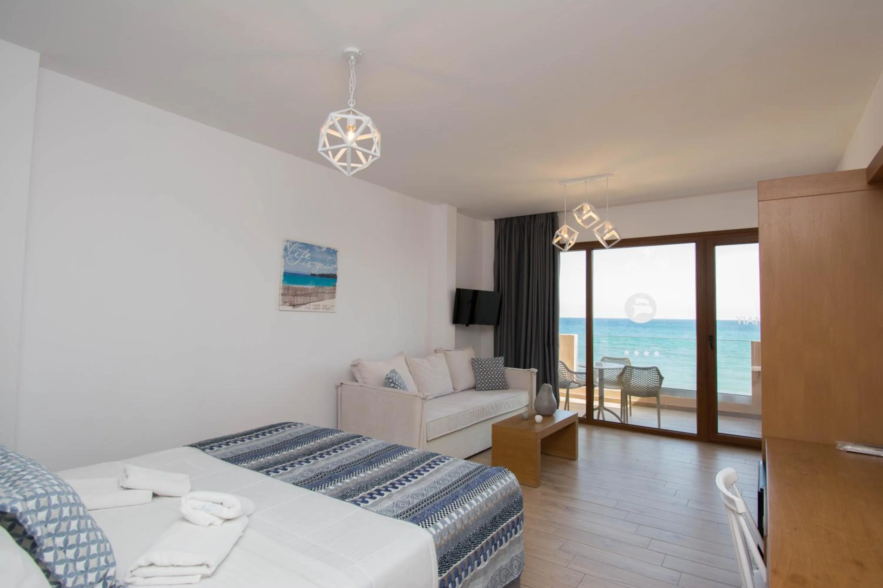 Bed in Yianna Caravel Suites "by Checkin" adults only