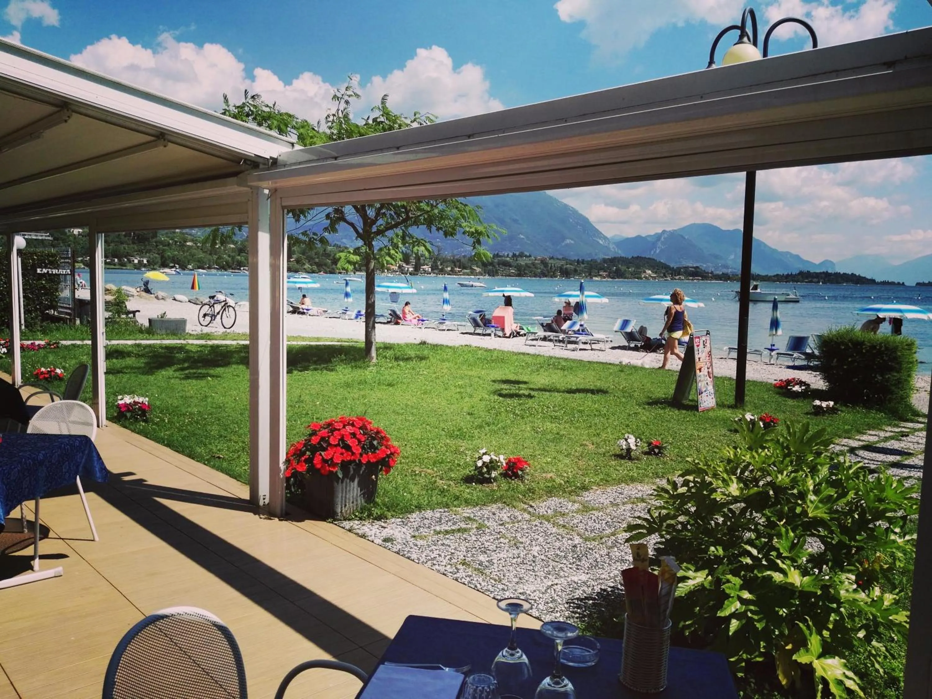 Beach in Hotel La Romantica