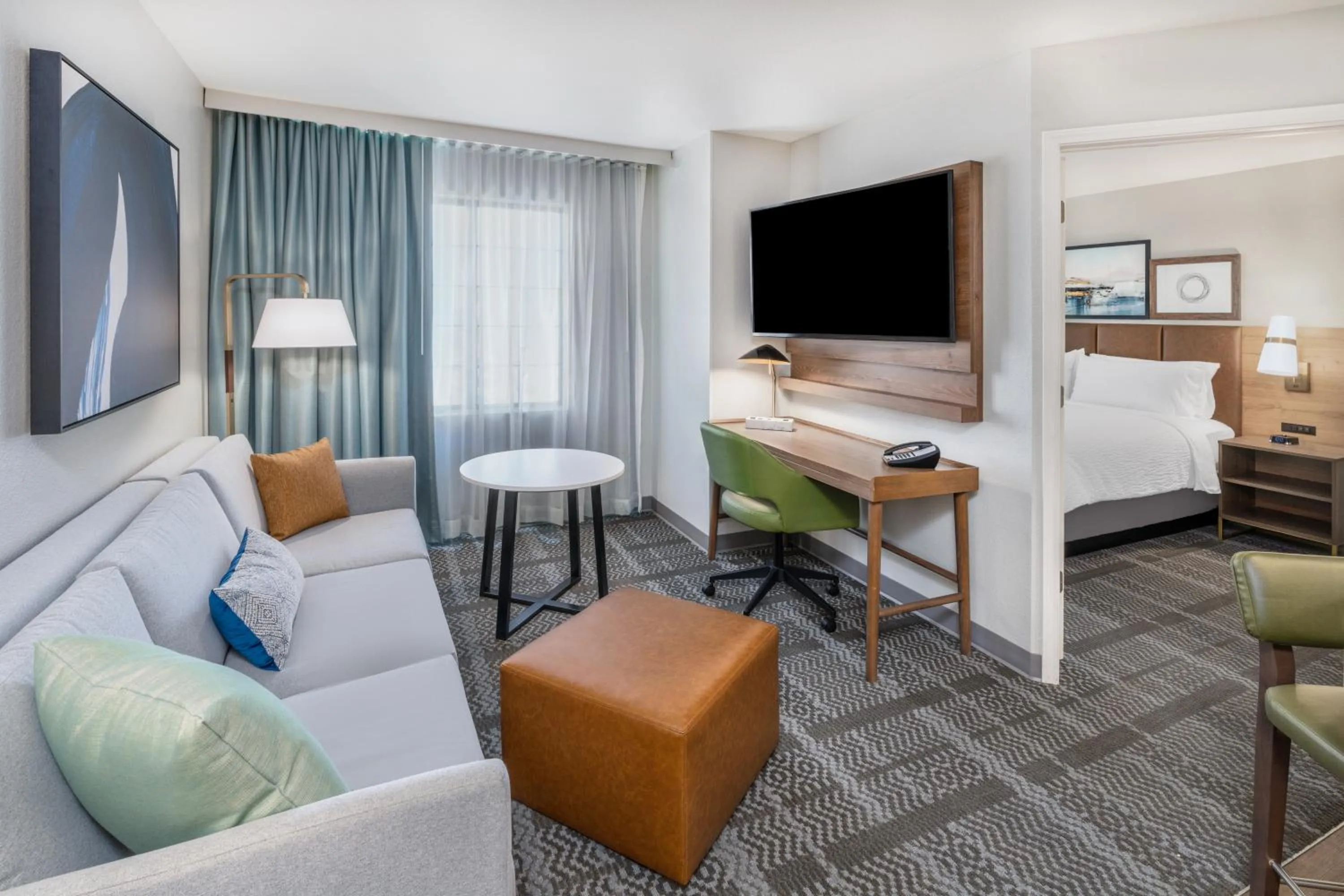Living room, Bed in Staybridge Suites Denver - Cherry Creek by IHG