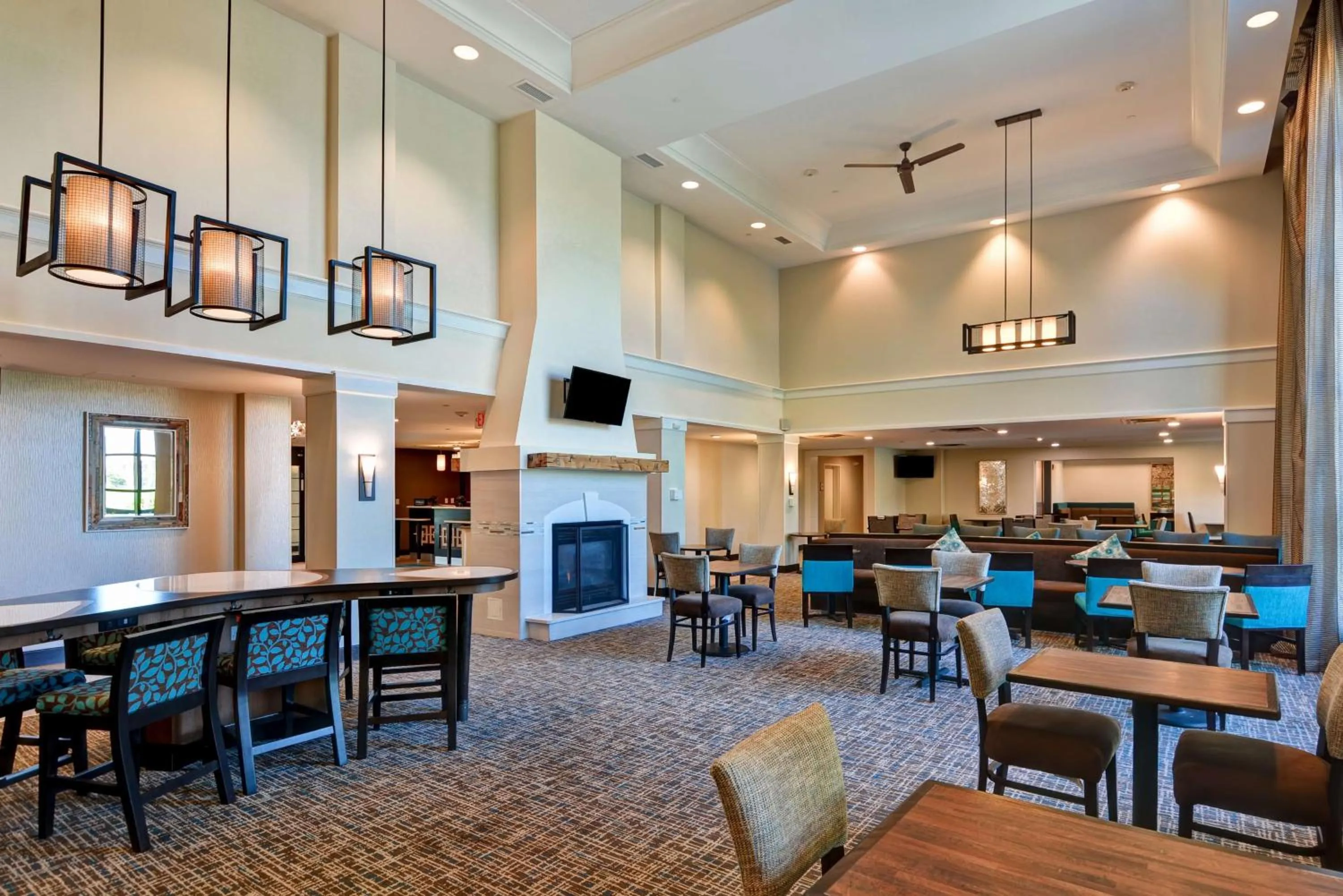 Lobby or reception in Homewood Suites by Hilton Aurora Naperville