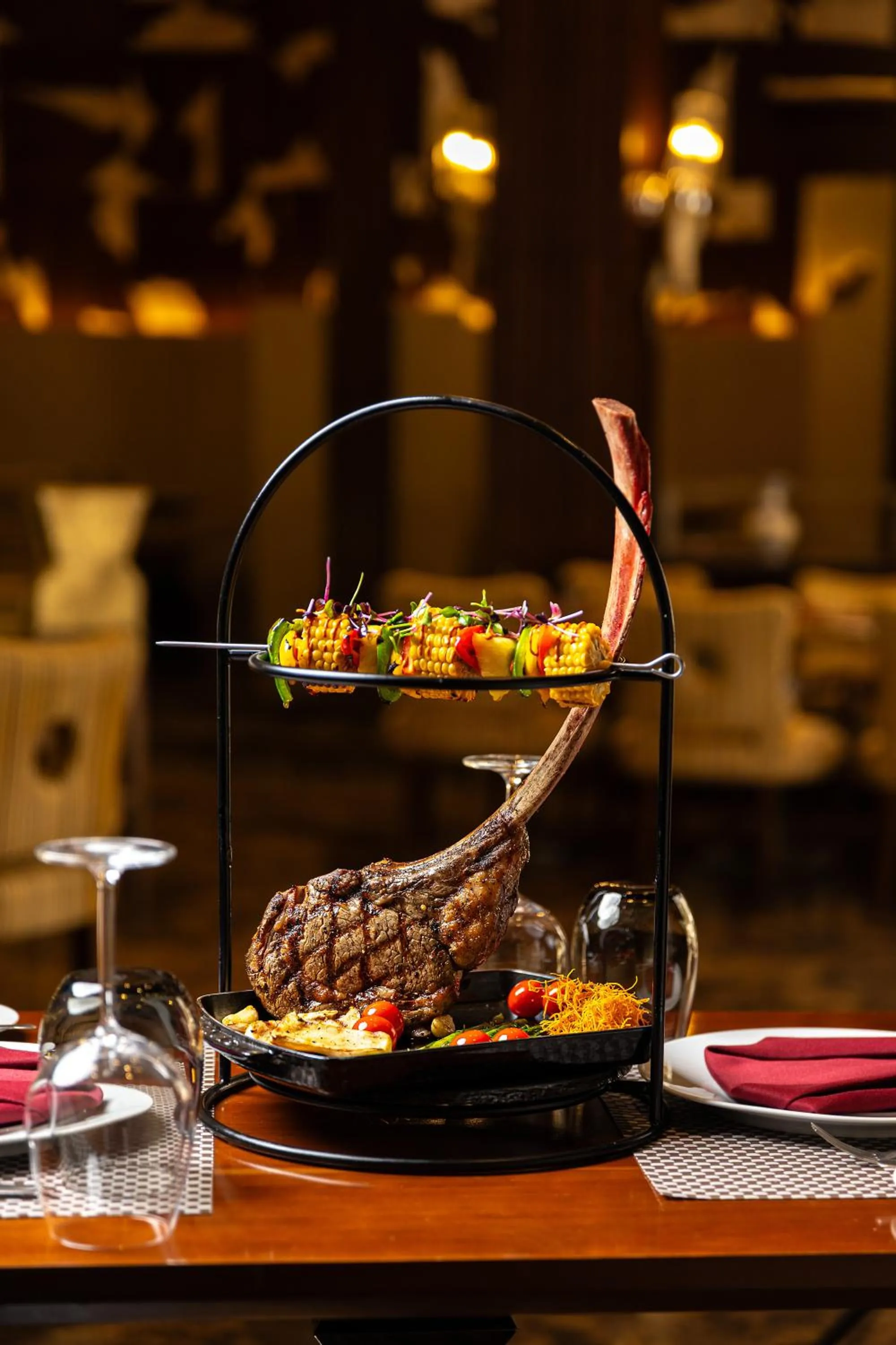 Food close-up in Sheraton Oman Hotel