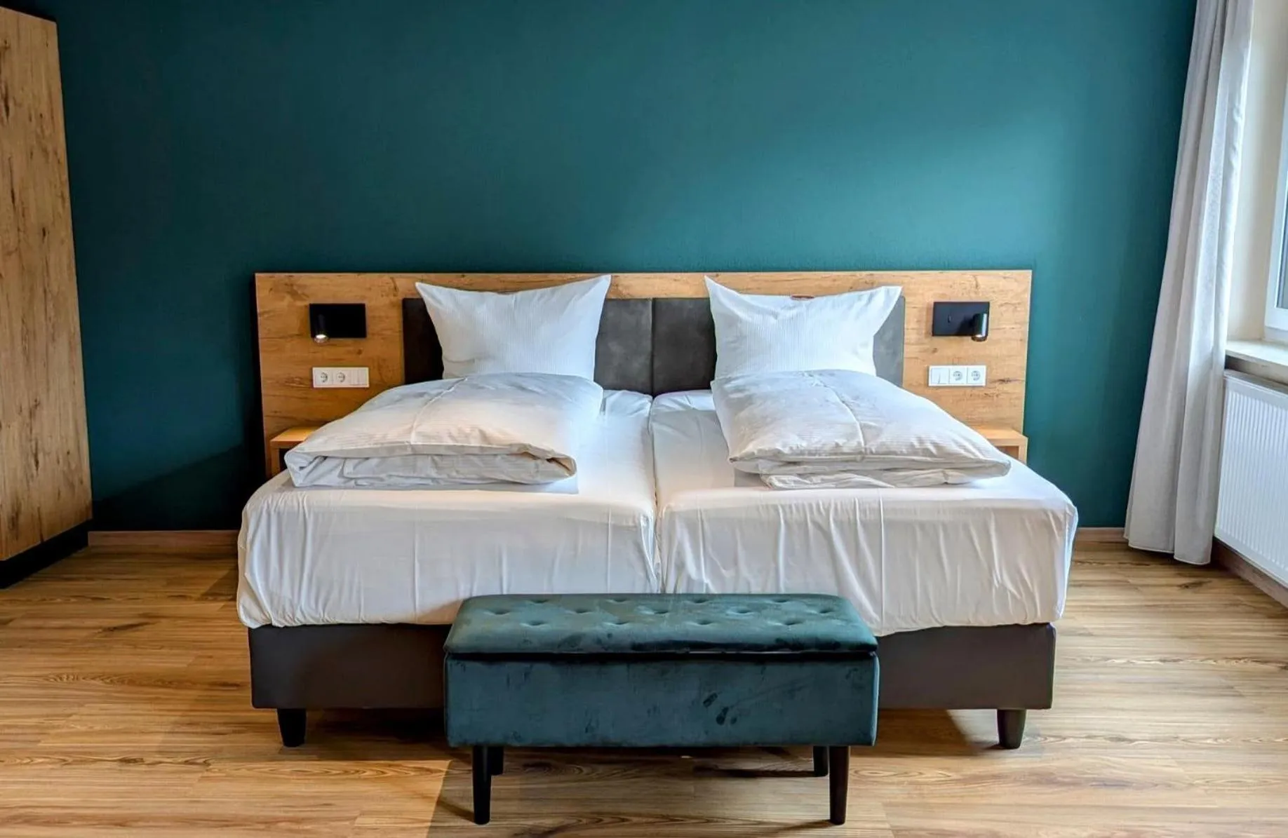 Bed in Hotel Brauerei Gasthof Höhn