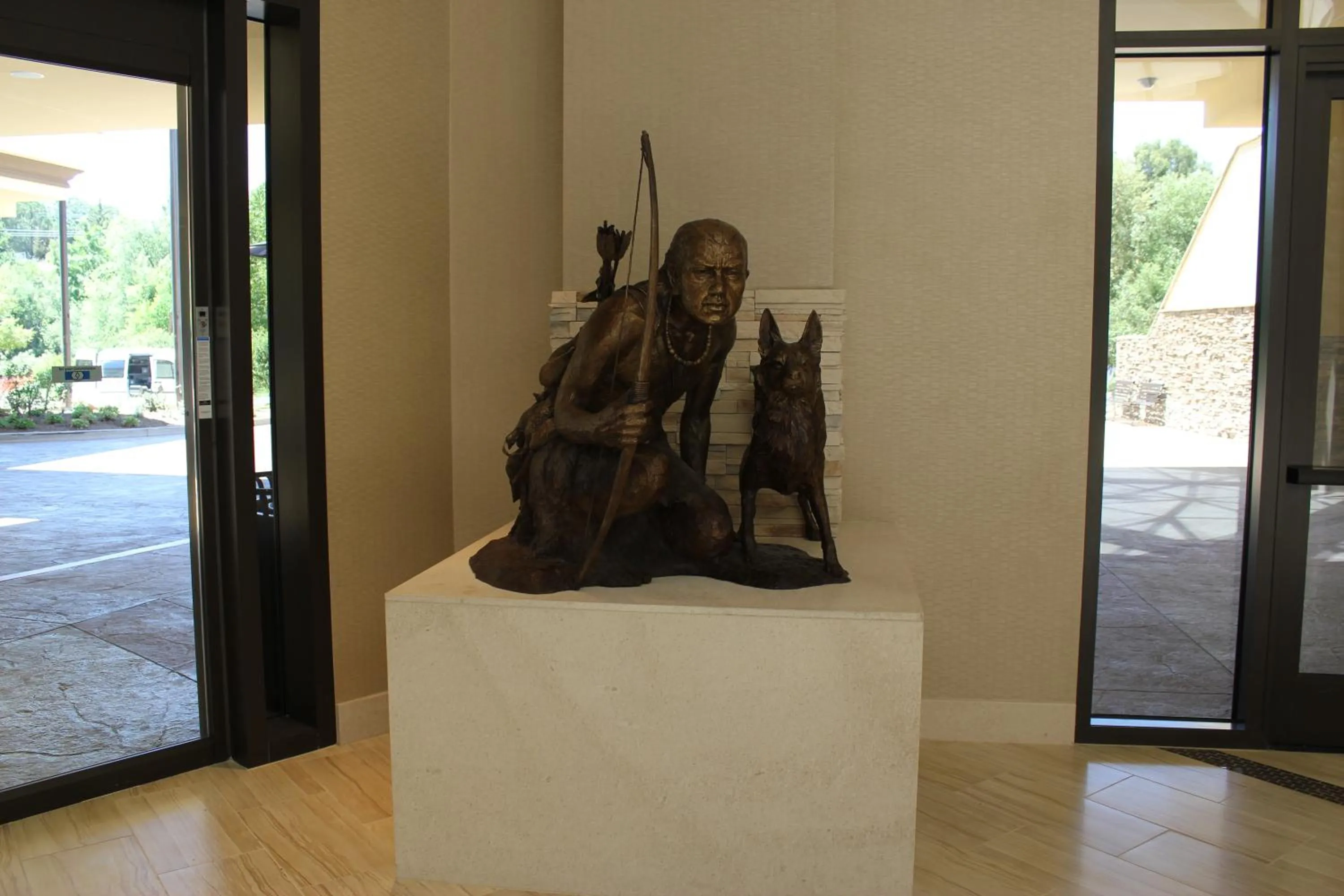 Decorative detail in Chumash Casino Resort