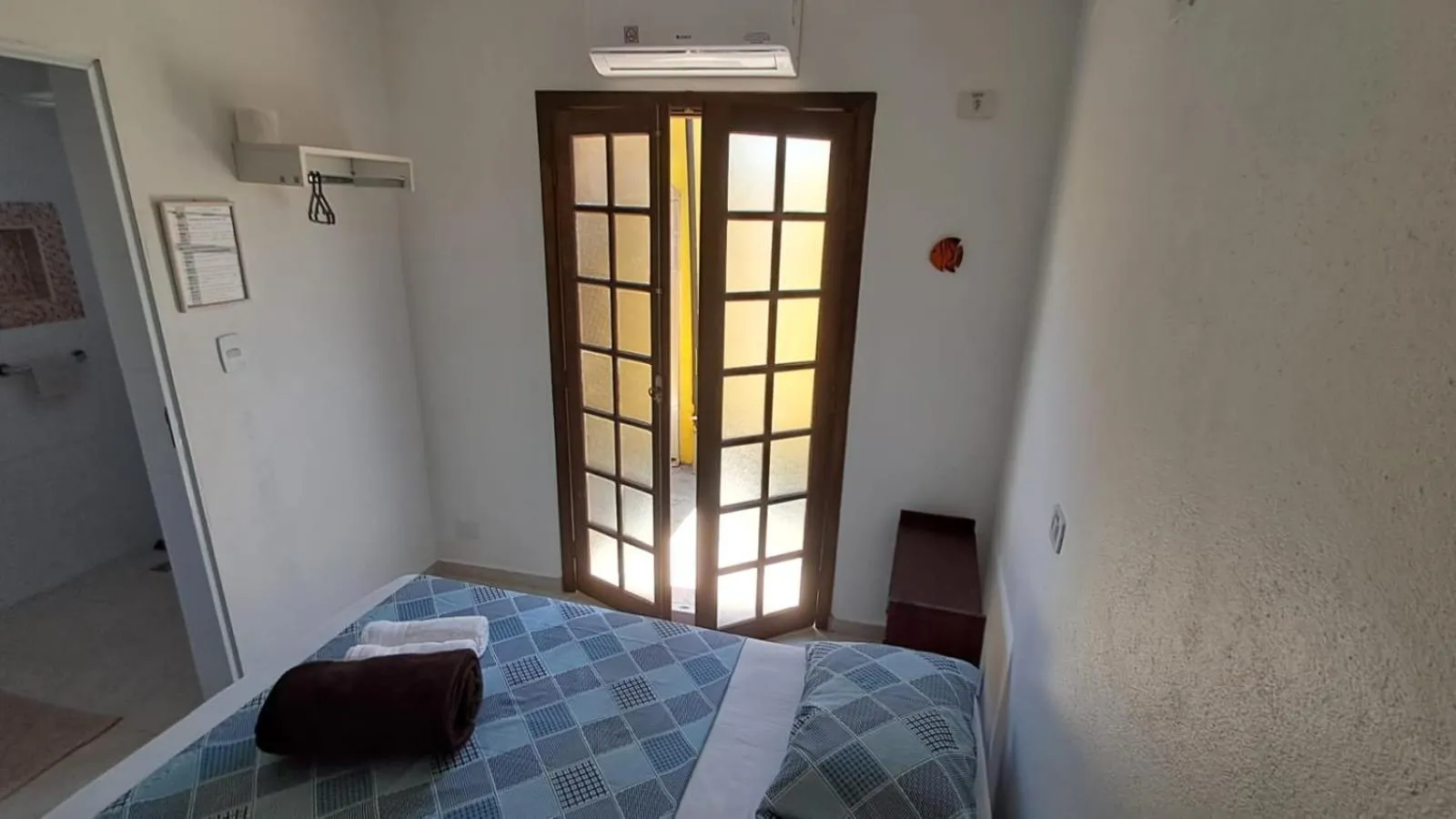 Bed in Suítes Cantinho do Sossego Ubatuba