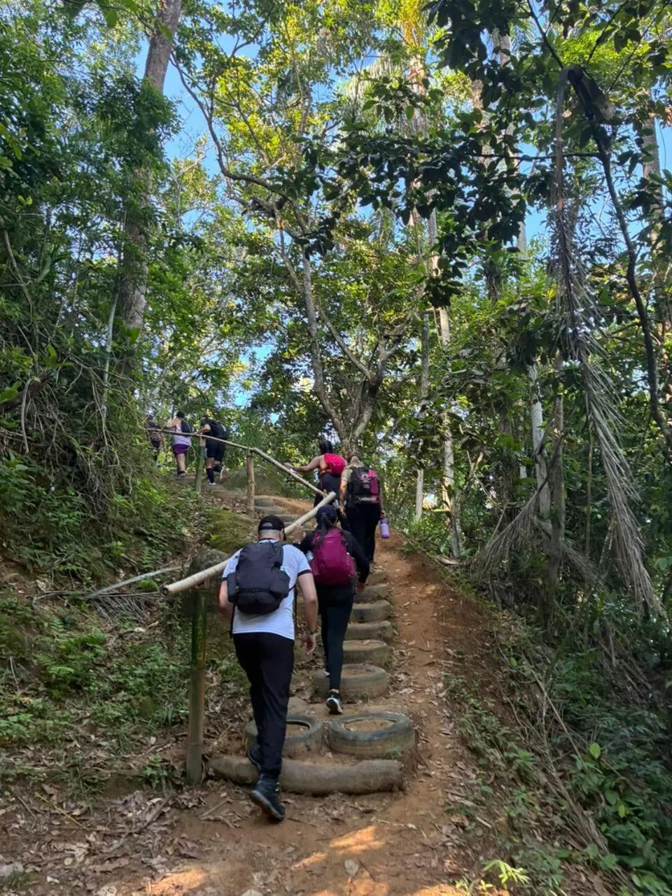 Hiking in Suítes Cantinho do Sossego em Ubatuba